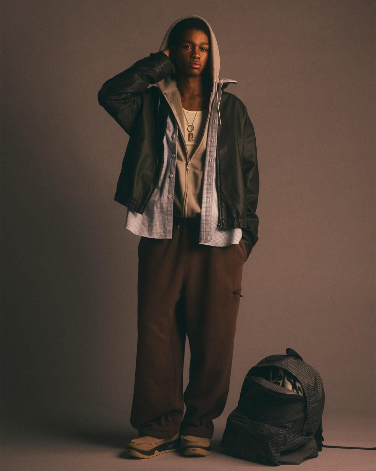 SEDAN ALL-PURPOSE * SD25F-JK03 Synthetic Leather Jacket(2色展開)