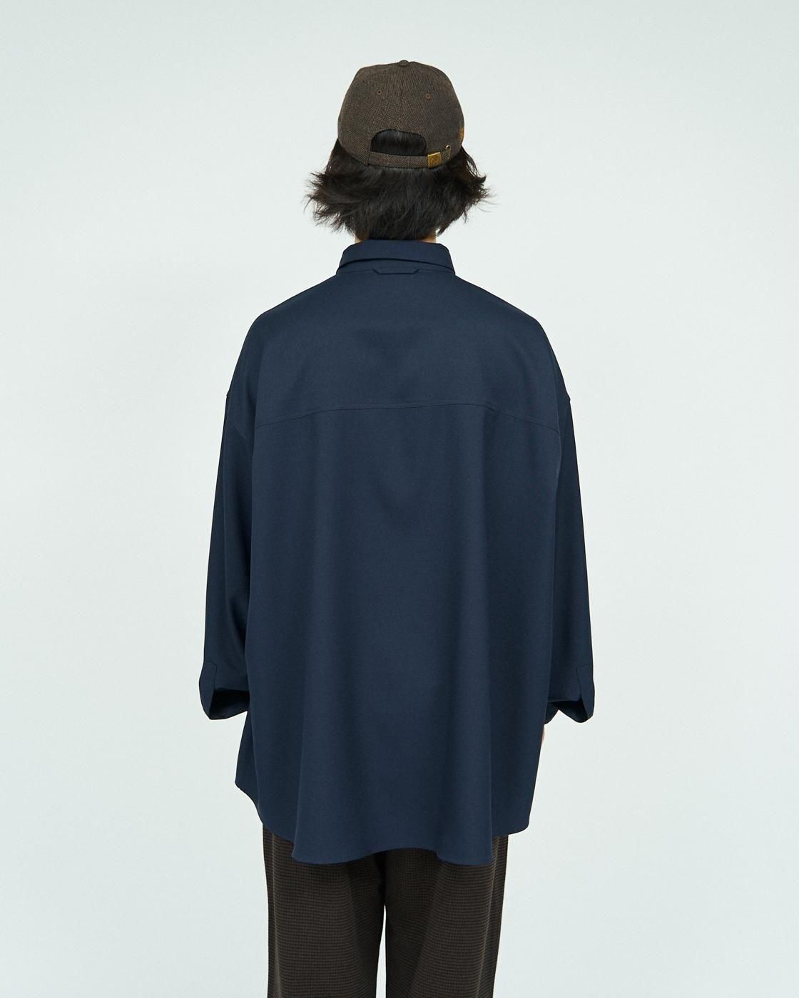 FreshService * FSC253-50234B WOOLY TWILL TECH SHIRT(3Ÿ)