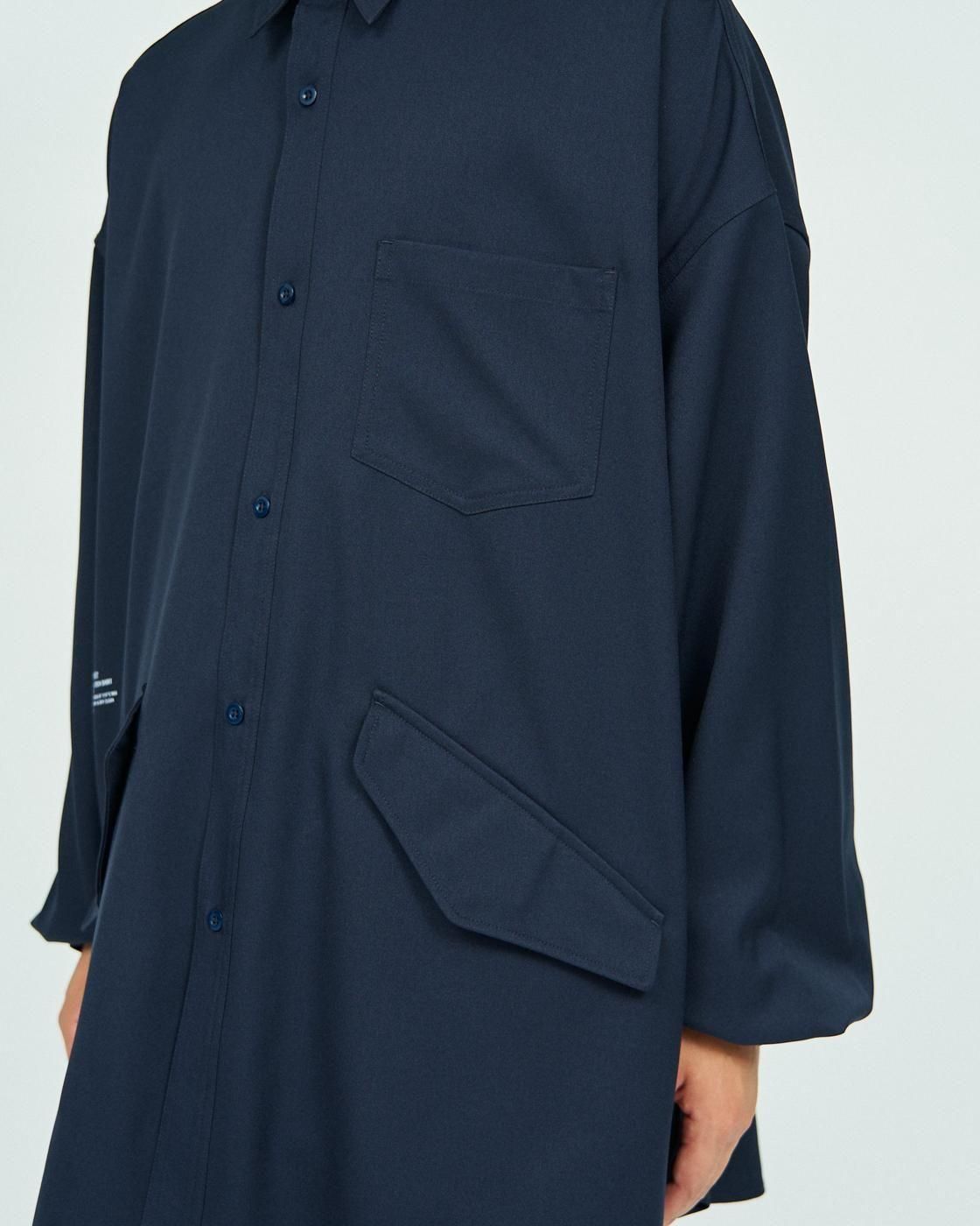 FreshService * FSC253-50234B WOOLY TWILL TECH SHIRT(3Ÿ)