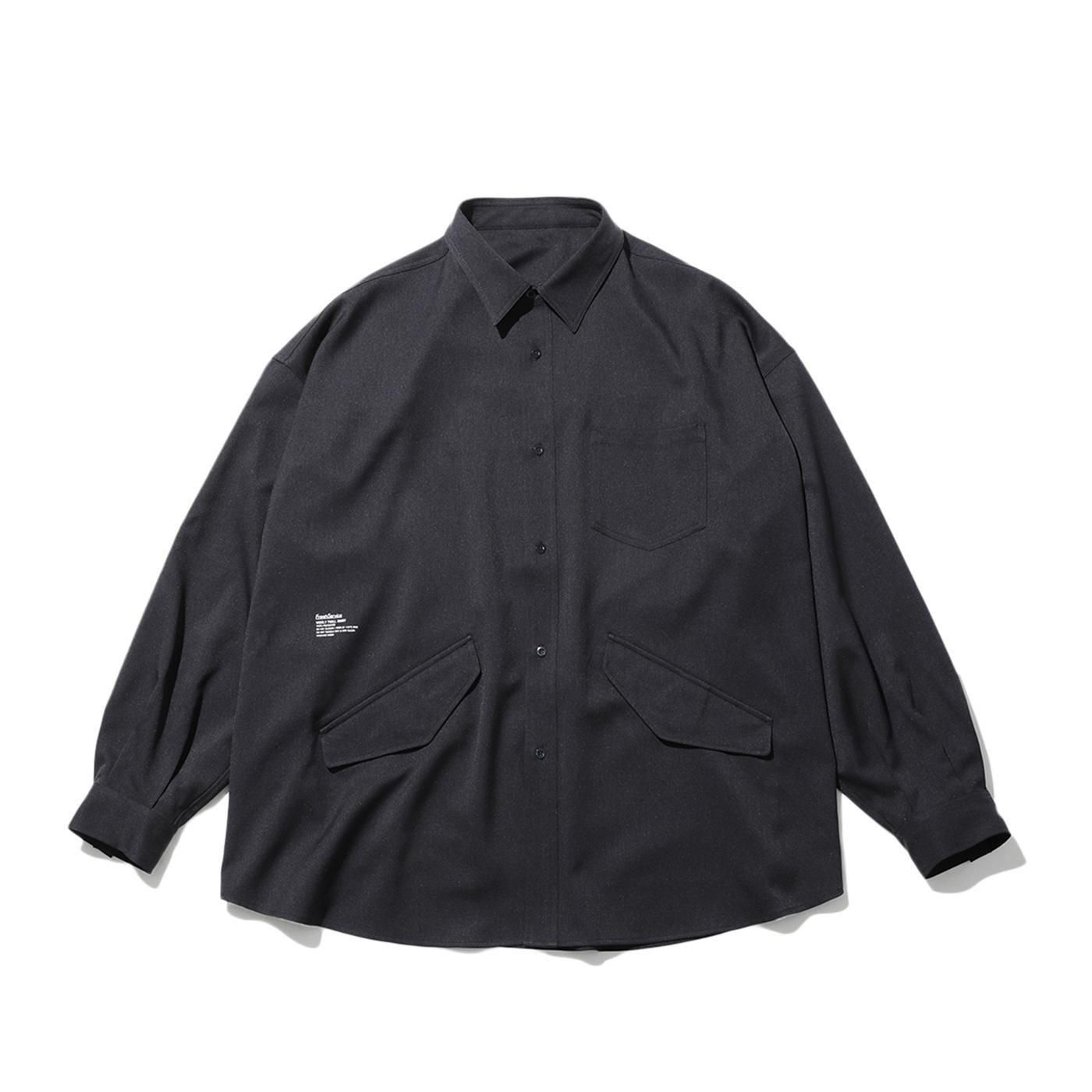 FreshService * FSC253-50234B WOOLY TWILL TECH SHIRT(3Ÿ)