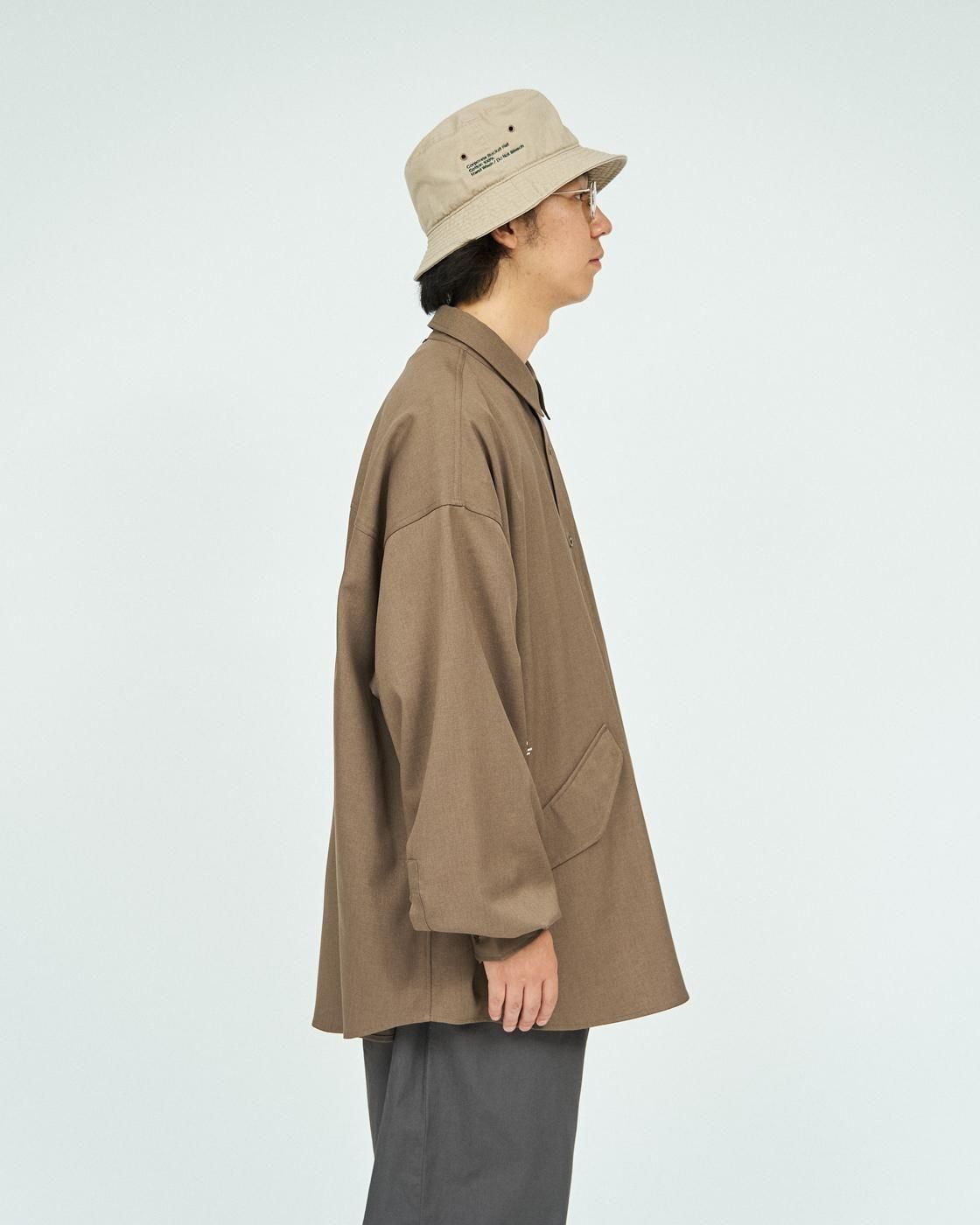 FreshService * FSC253-50234B WOOLY TWILL TECH SHIRT(3Ÿ)