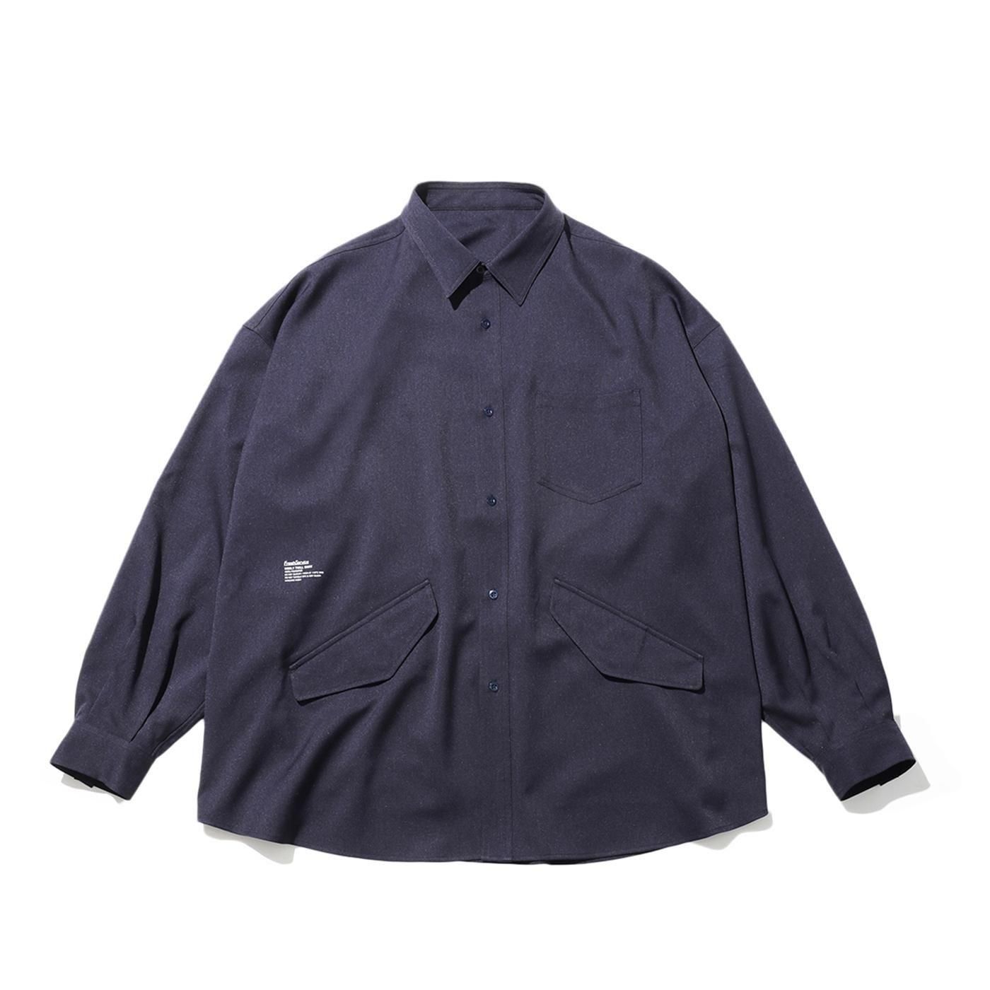 FreshService * FSC253-50234B WOOLY TWILL TECH SHIRT(3Ÿ)