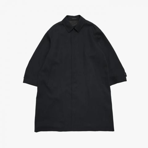 Graphpaper * GM253-10170B Scale Off Wool Balmacaan Coat(2Ÿ)