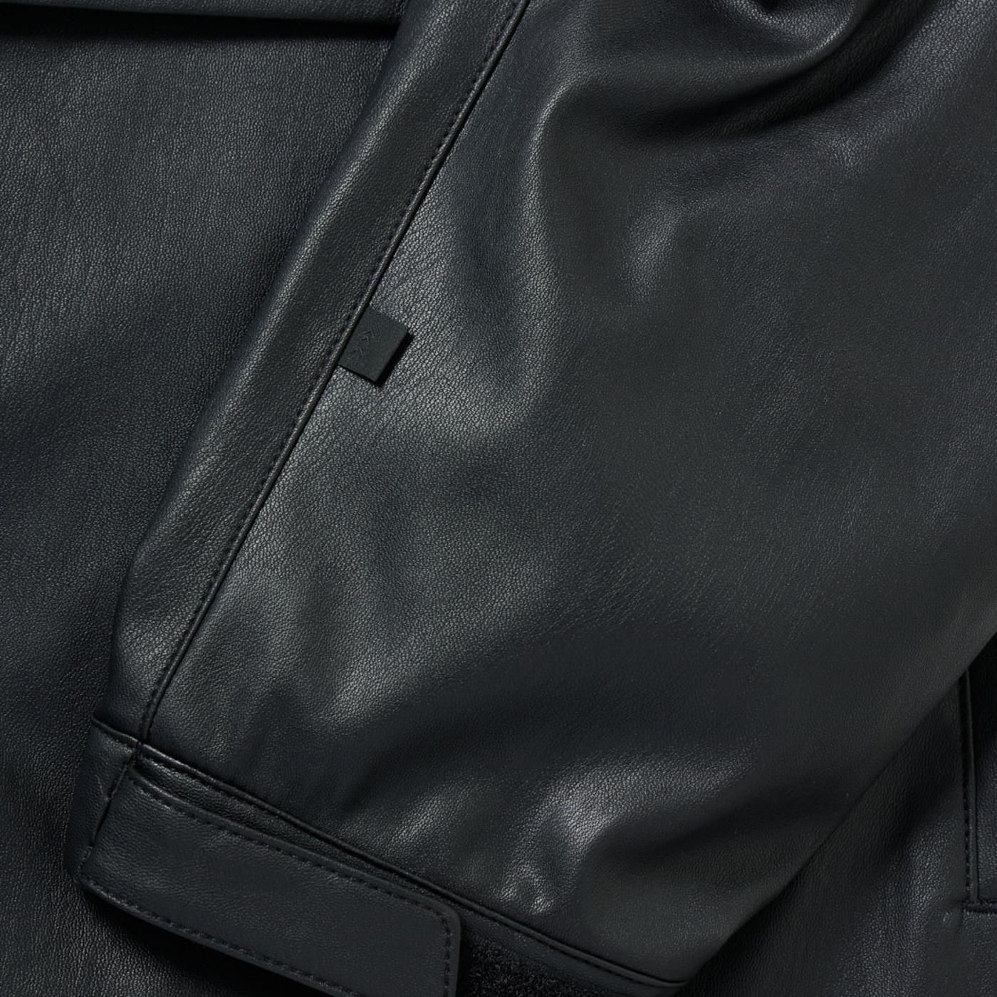 DAIWA PIER39 * BJ-40025W TECH SYNTHETIC SKIN WINDBREAKER JACKET * Black