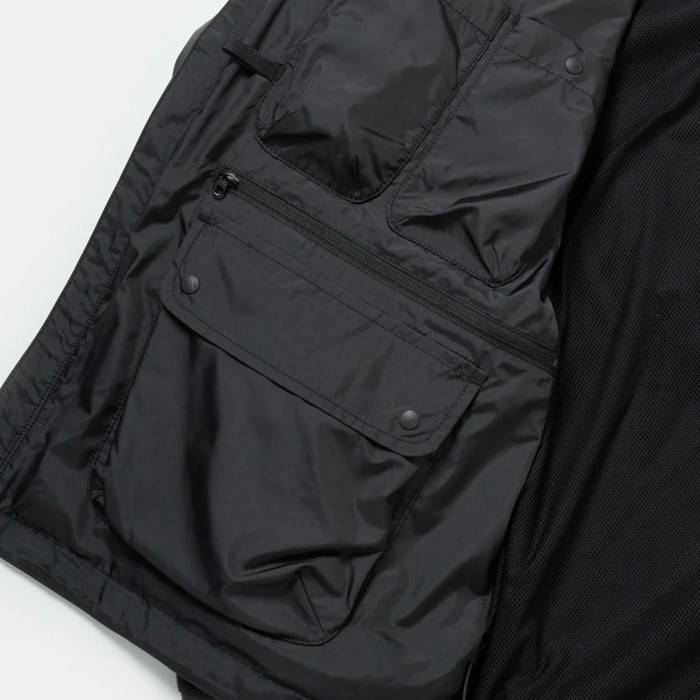 DAIWA PIER39 * BJ-40025W TECH SYNTHETIC SKIN WINDBREAKER JACKET * Black