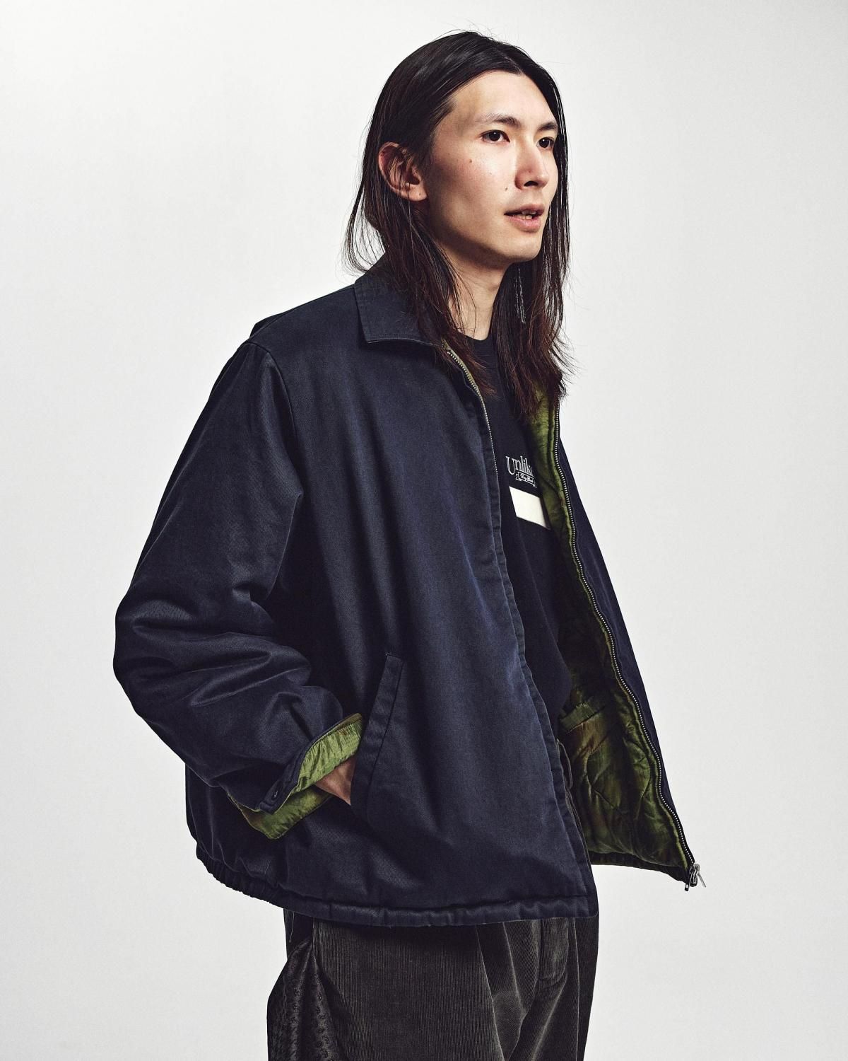 Unlikely * U25F-18-0005 Unlikely Reversible Vietnam Jacket * Black