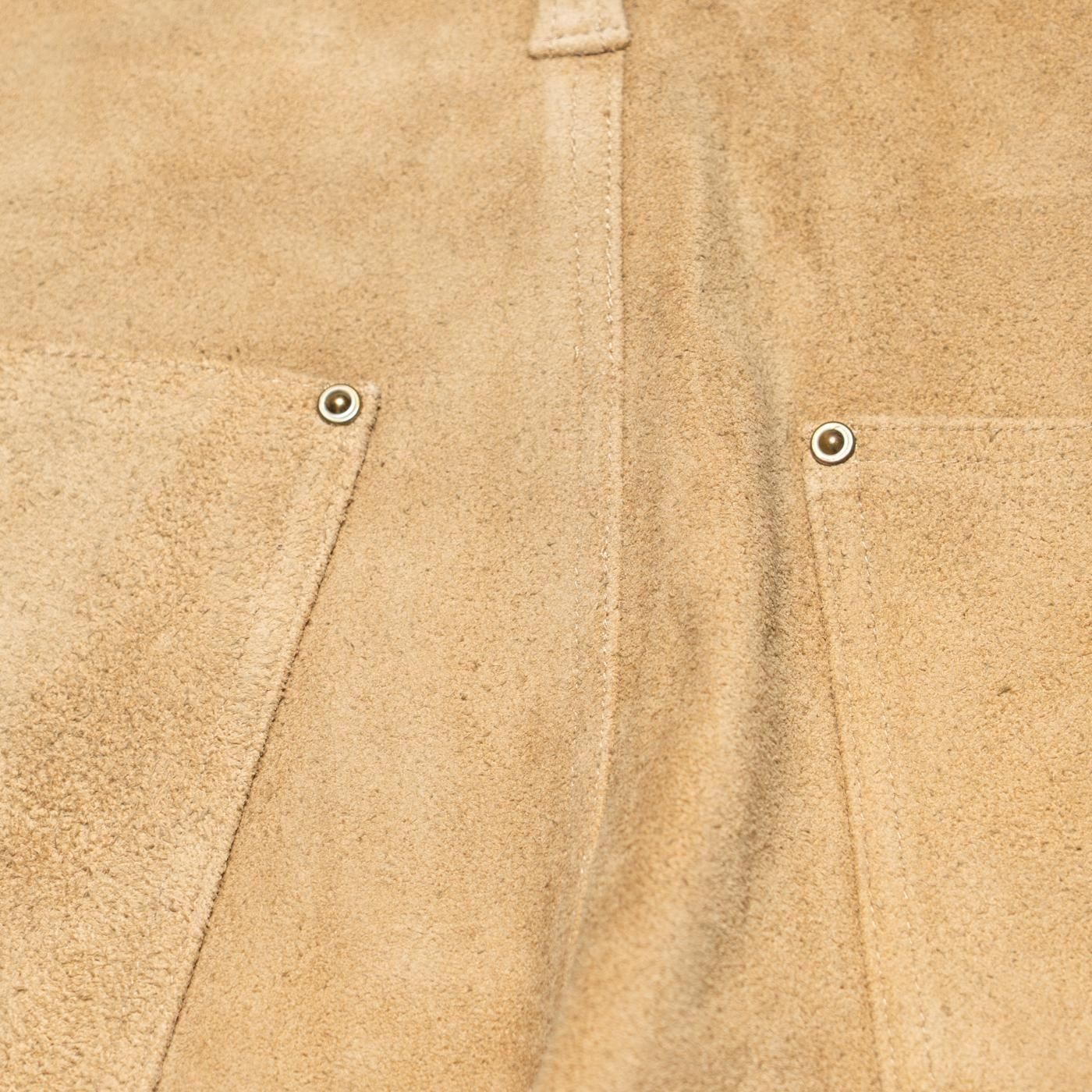 UNUSED * UW1174 Leather Pants * Beige