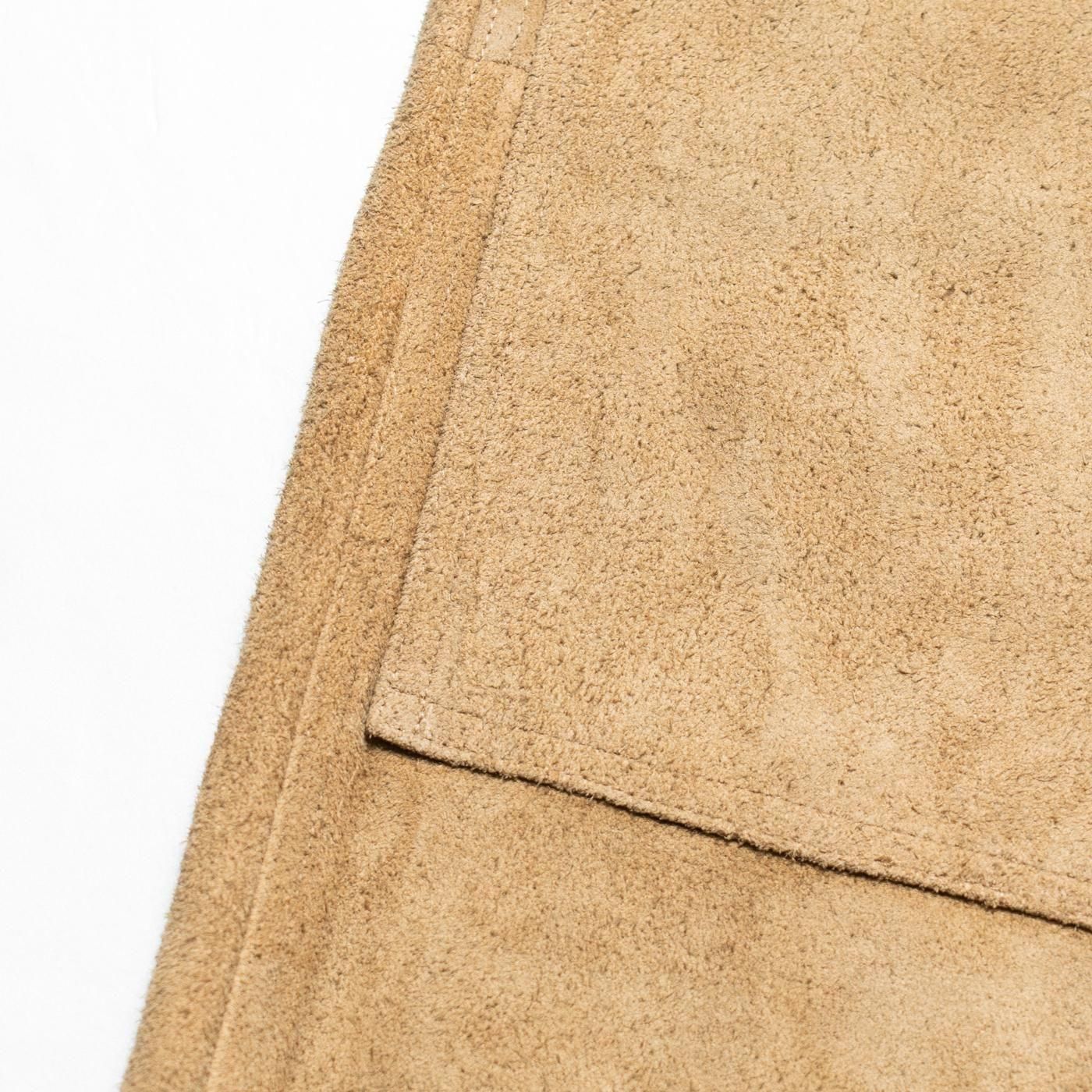 UNUSED * UW1174 Leather Pants * Beige