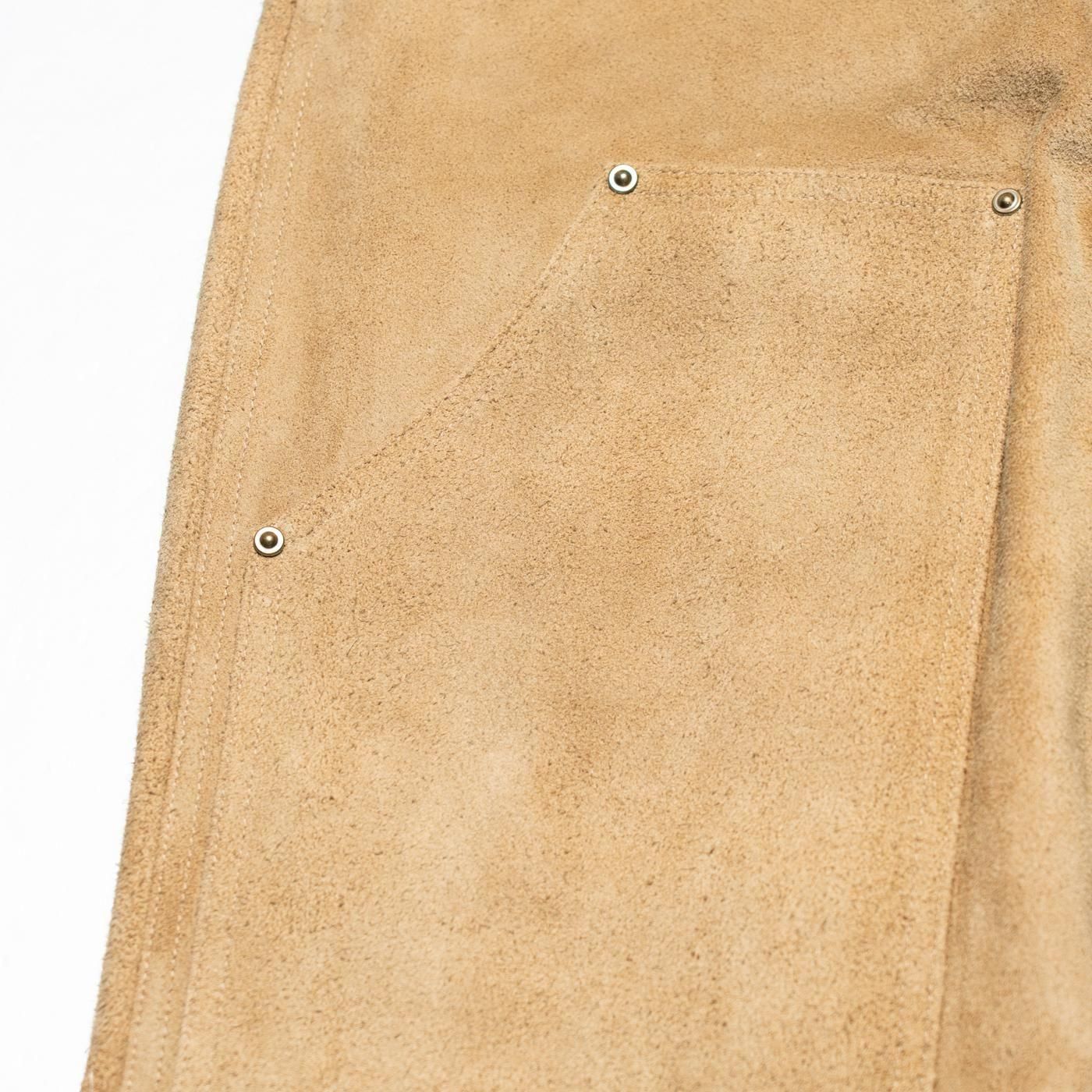 UNUSED * UW1174 Leather Pants * Beige