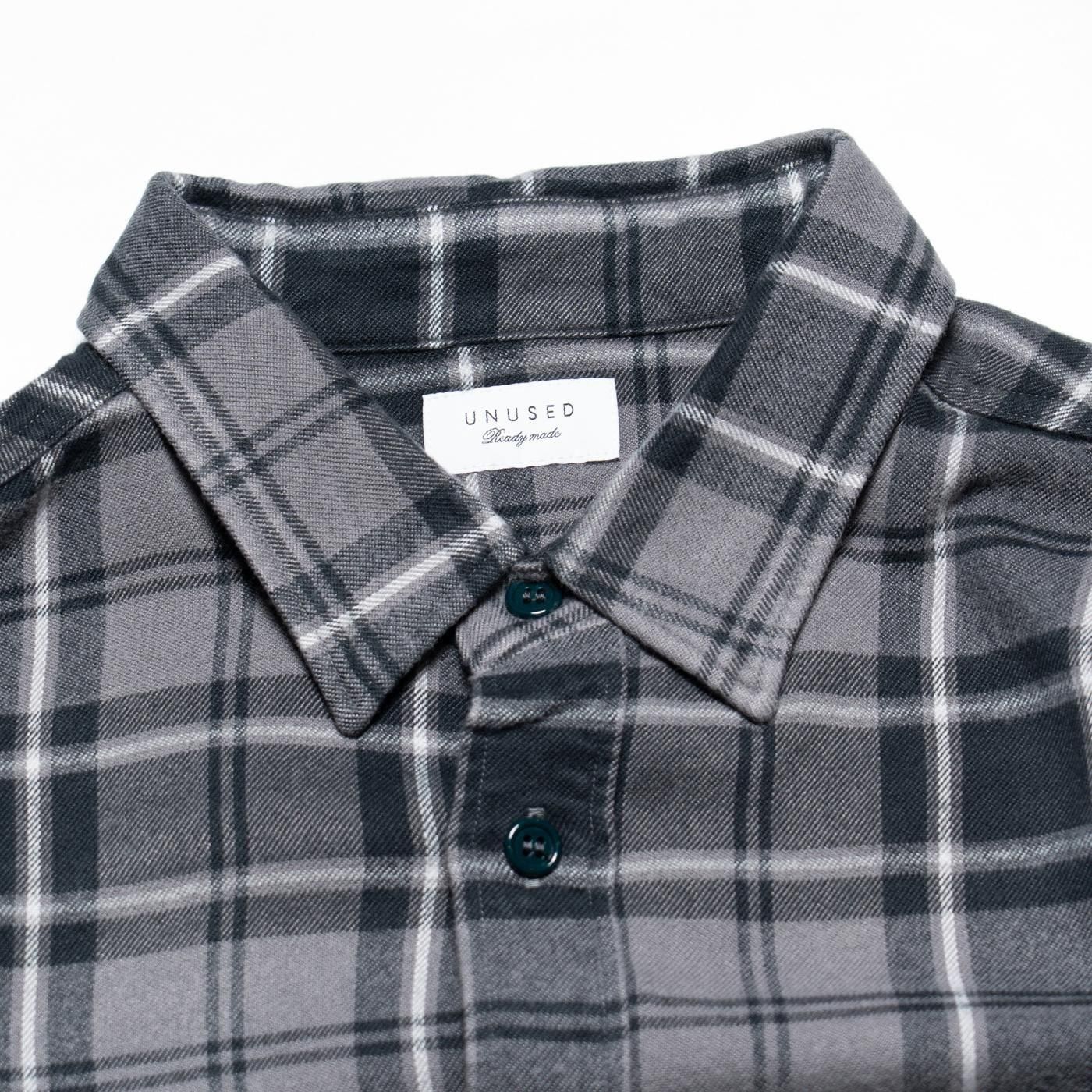 UNUSED * US2524 Rayon Check Shirt(2Ÿ)