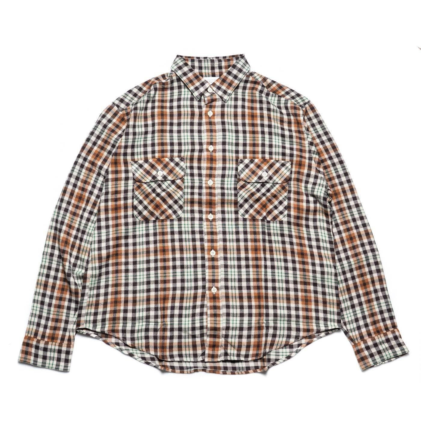 UNUSED * US2524 Rayon Check Shirt(2Ÿ)