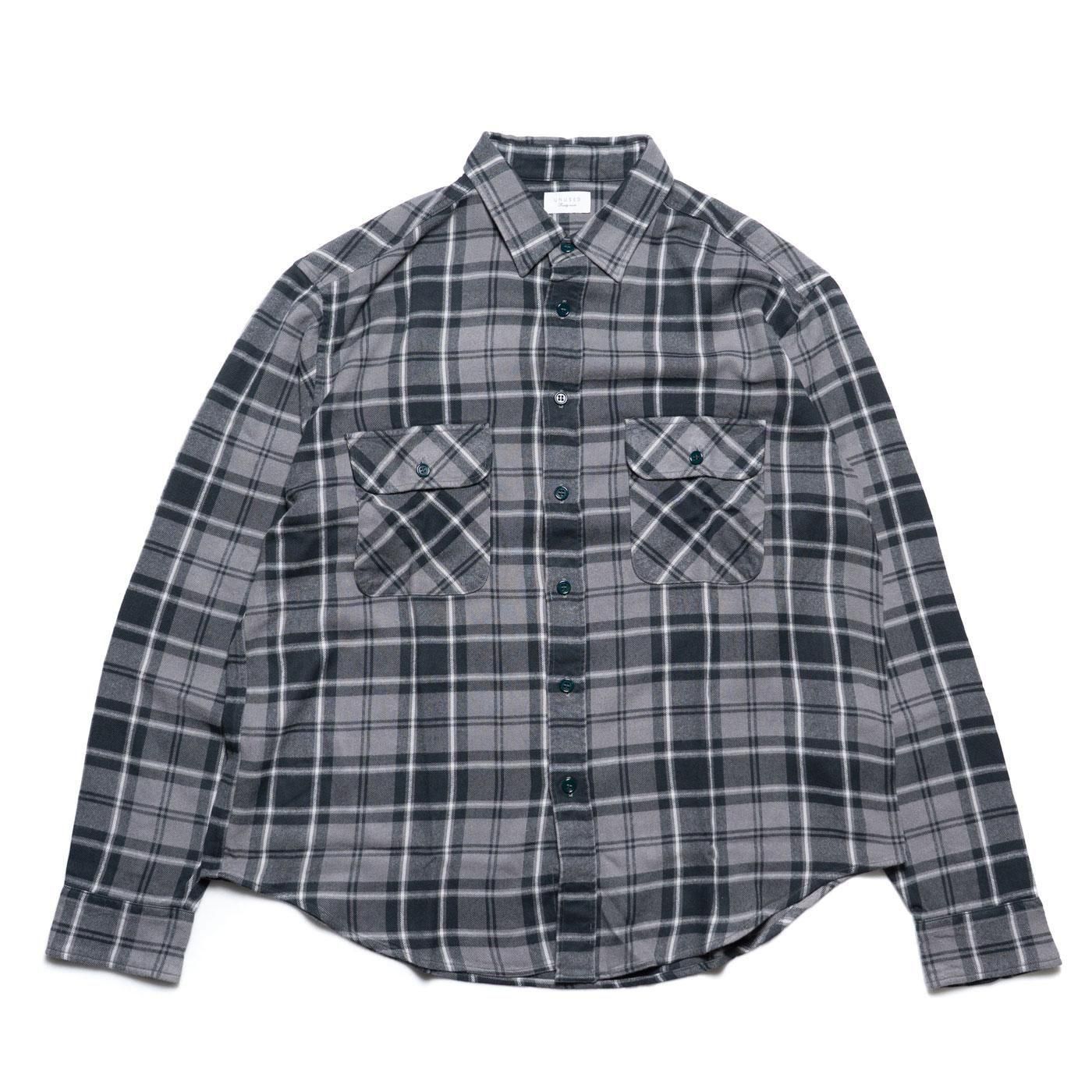 UNUSED * US2524 Rayon Check Shirt(2Ÿ)
