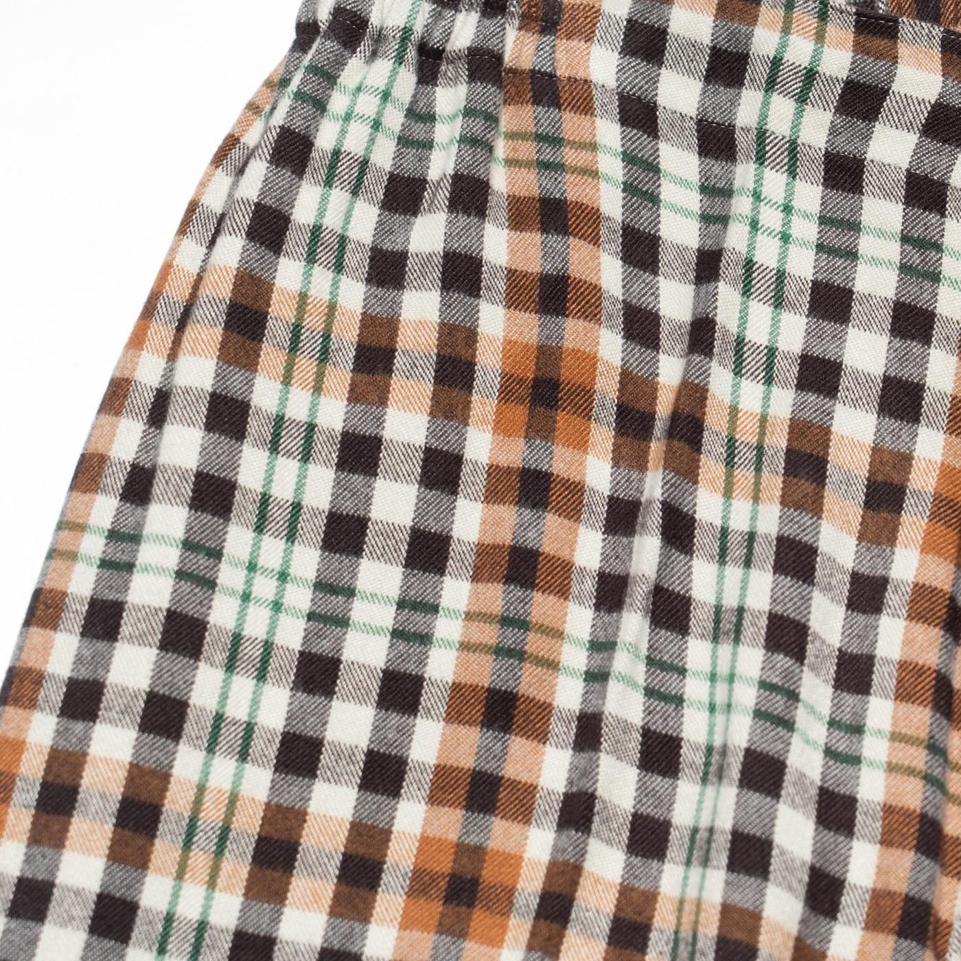 UNUSED * UW1177 Rayon Check Pants(2Ÿ)