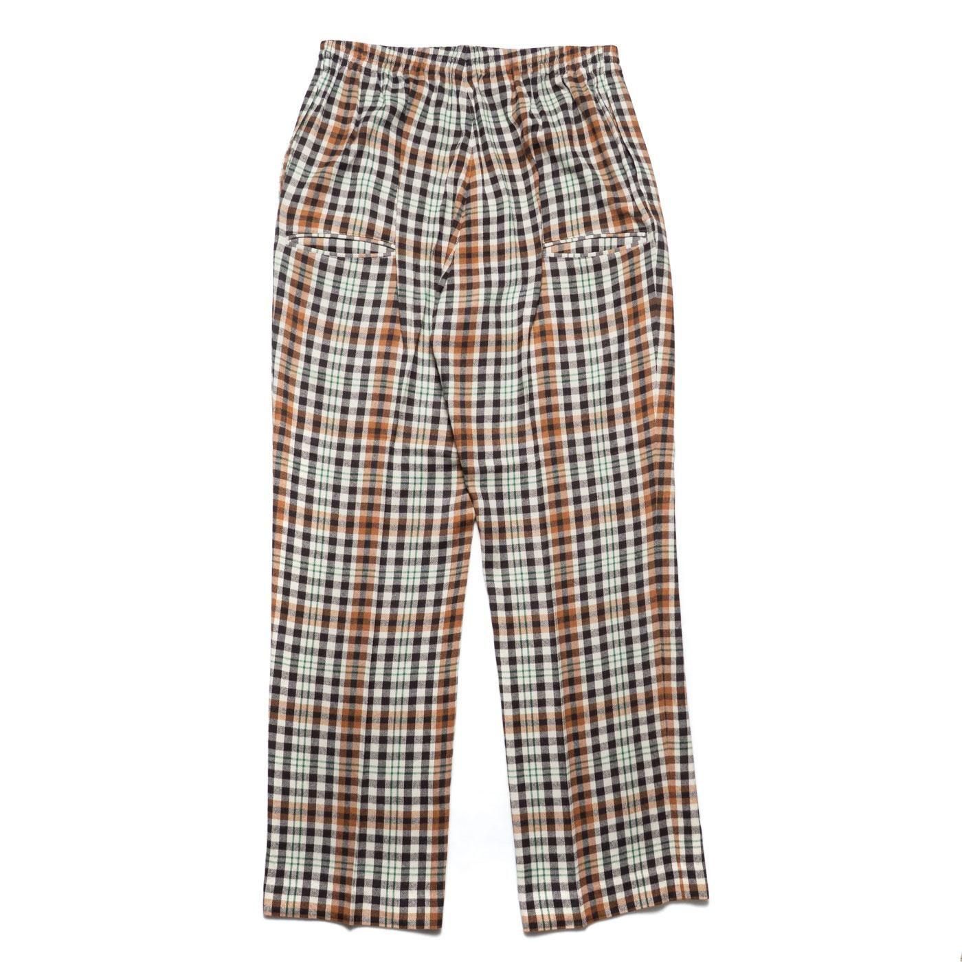 UNUSED * UW1177 Rayon Check Pants(2Ÿ)