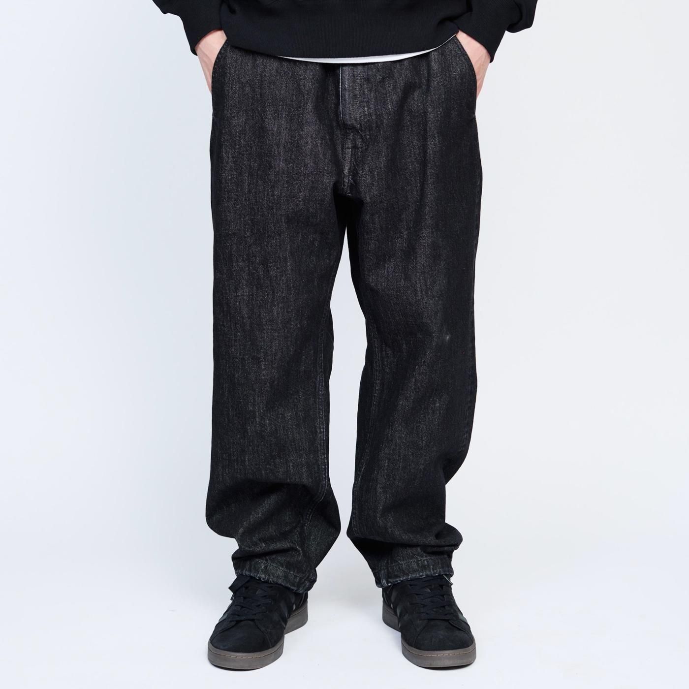 UNTRACE * _146 Straight Denim Pants * Black