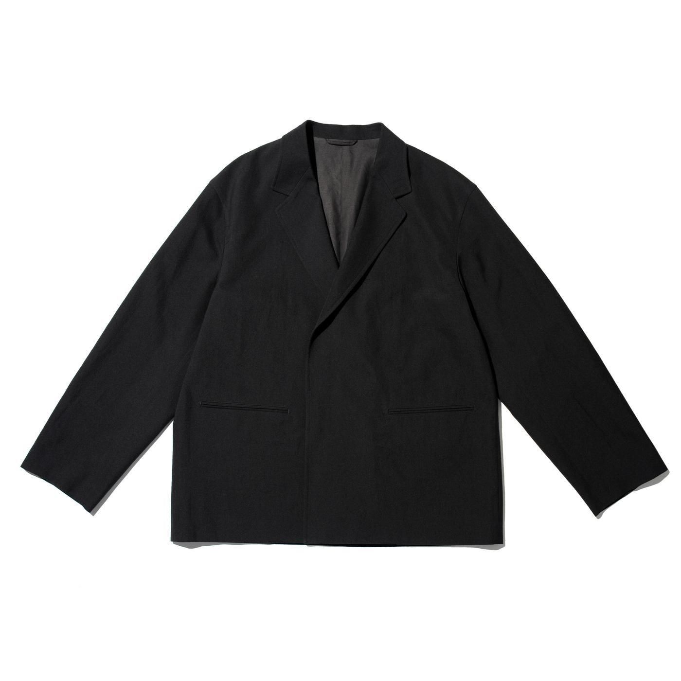 blurhms for FreshService * BHS25FFS001 WOOL GABARDINE CARDIGAN JACKET FS * BlackNavy