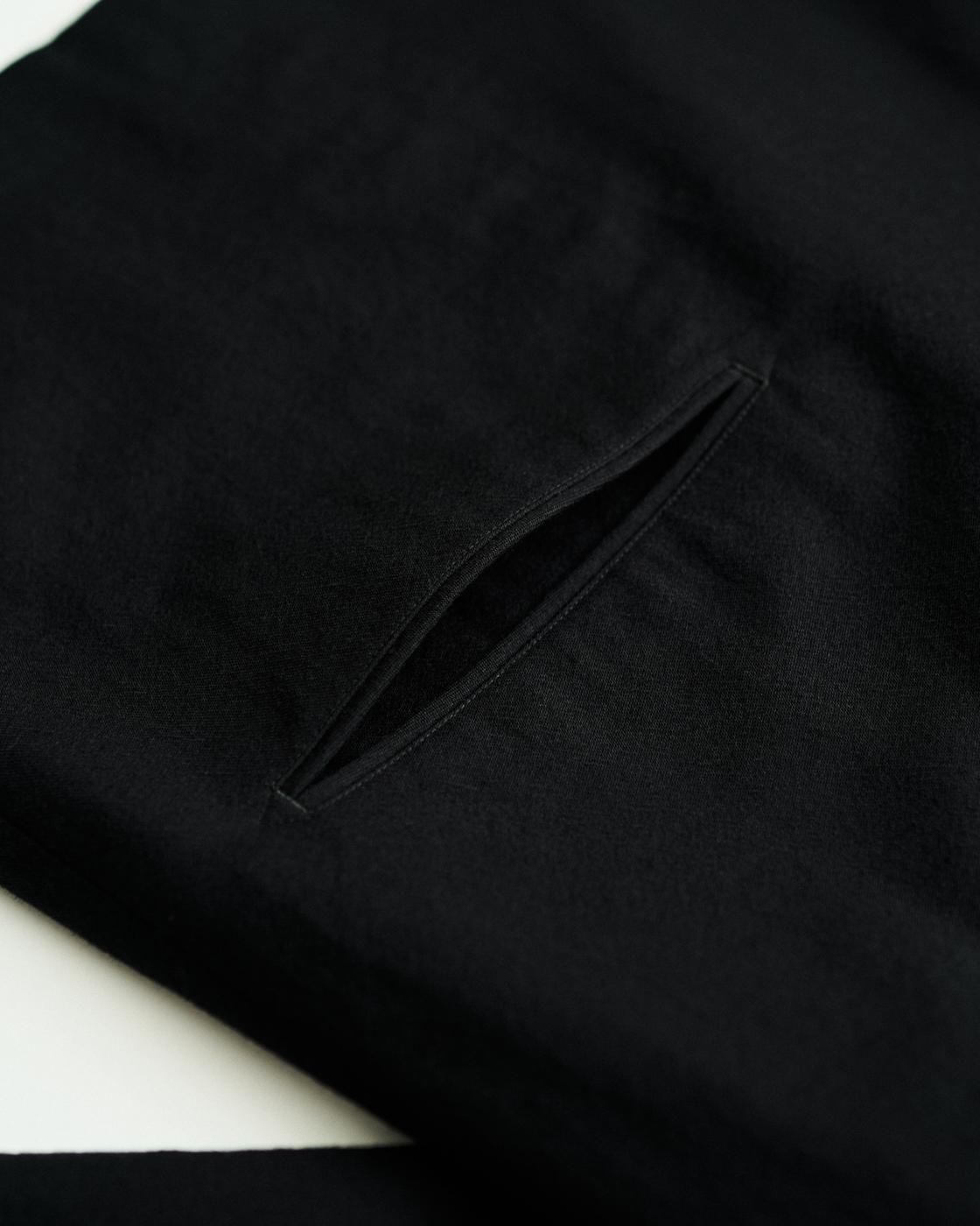 blurhms for FreshService * BHS25FFS001 WOOL GABARDINE CARDIGAN JACKET FS * BlackNavy