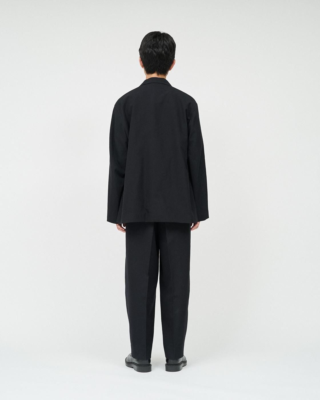 blurhms for FreshService * BHS25FFS001 WOOL GABARDINE CARDIGAN JACKET FS * BlackNavy