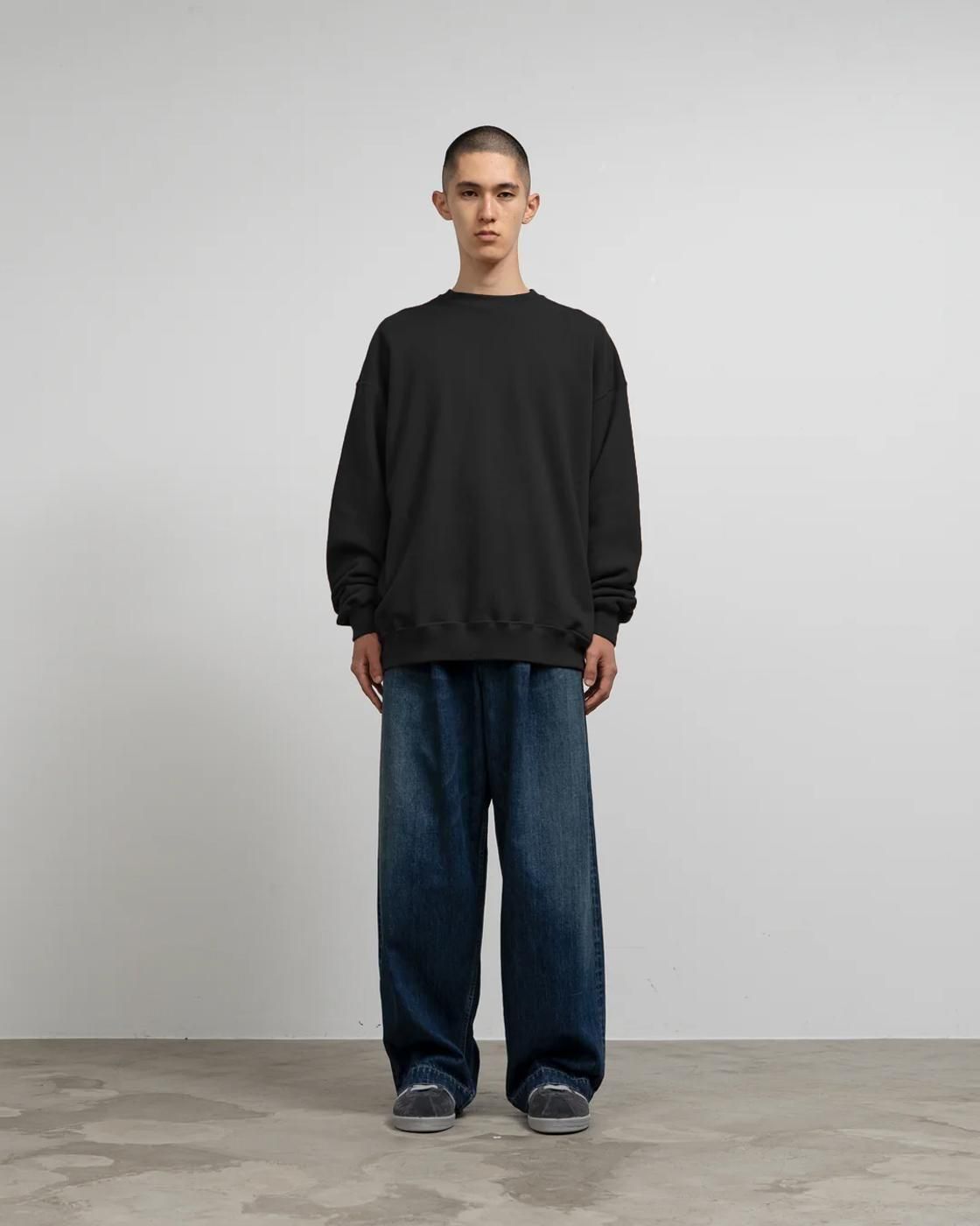 Graphpaper * GU253-70240B AZUMA Terry Crew Neck Sweat(3Ÿ)