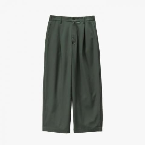 Graphpaper * GM253-40316 Techno Wool Nylon Wide Tapered Trousers(2Ÿ)