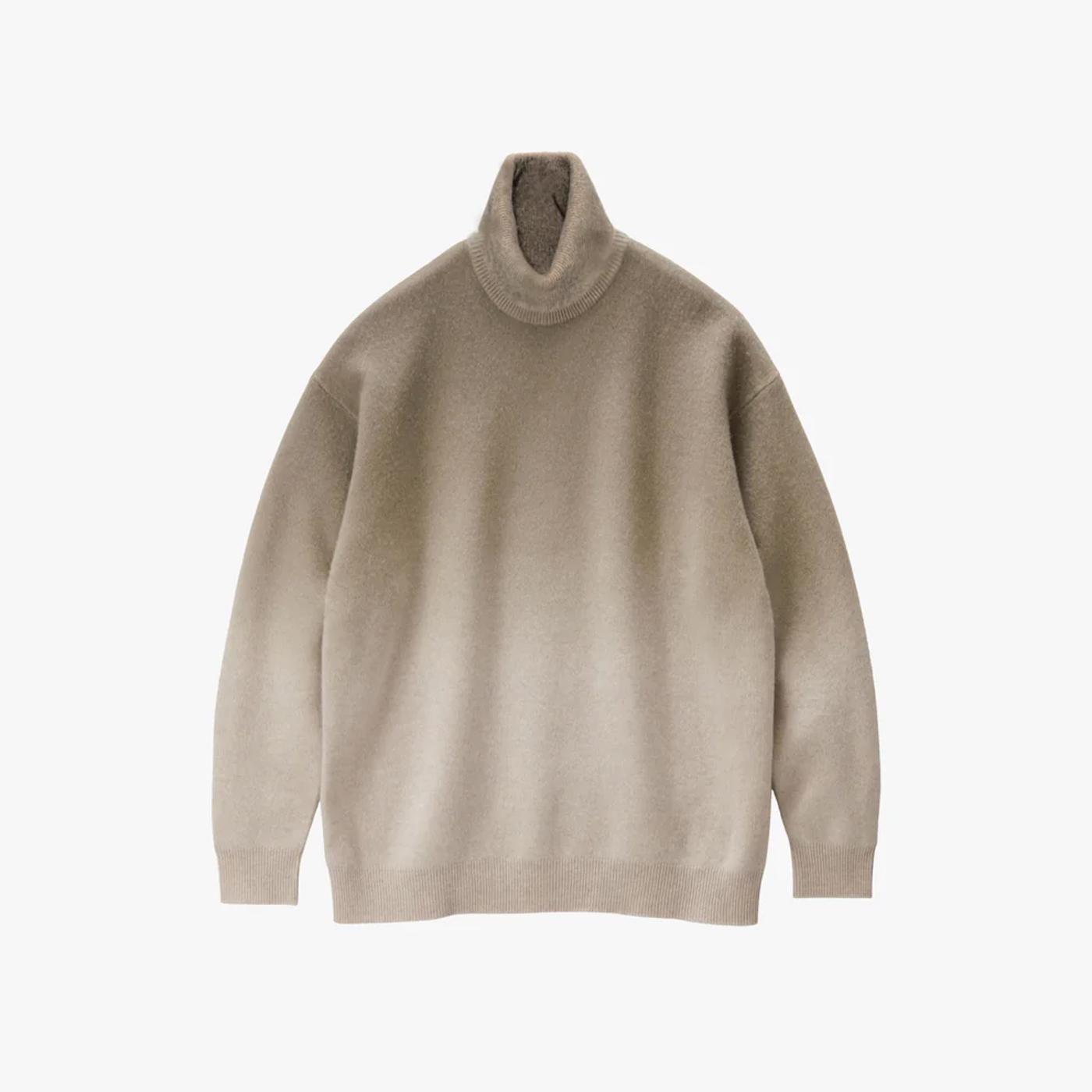 Graphpaper * GU253-80491 Gradient Dyed Wool High Neck Knit(3Ÿ)