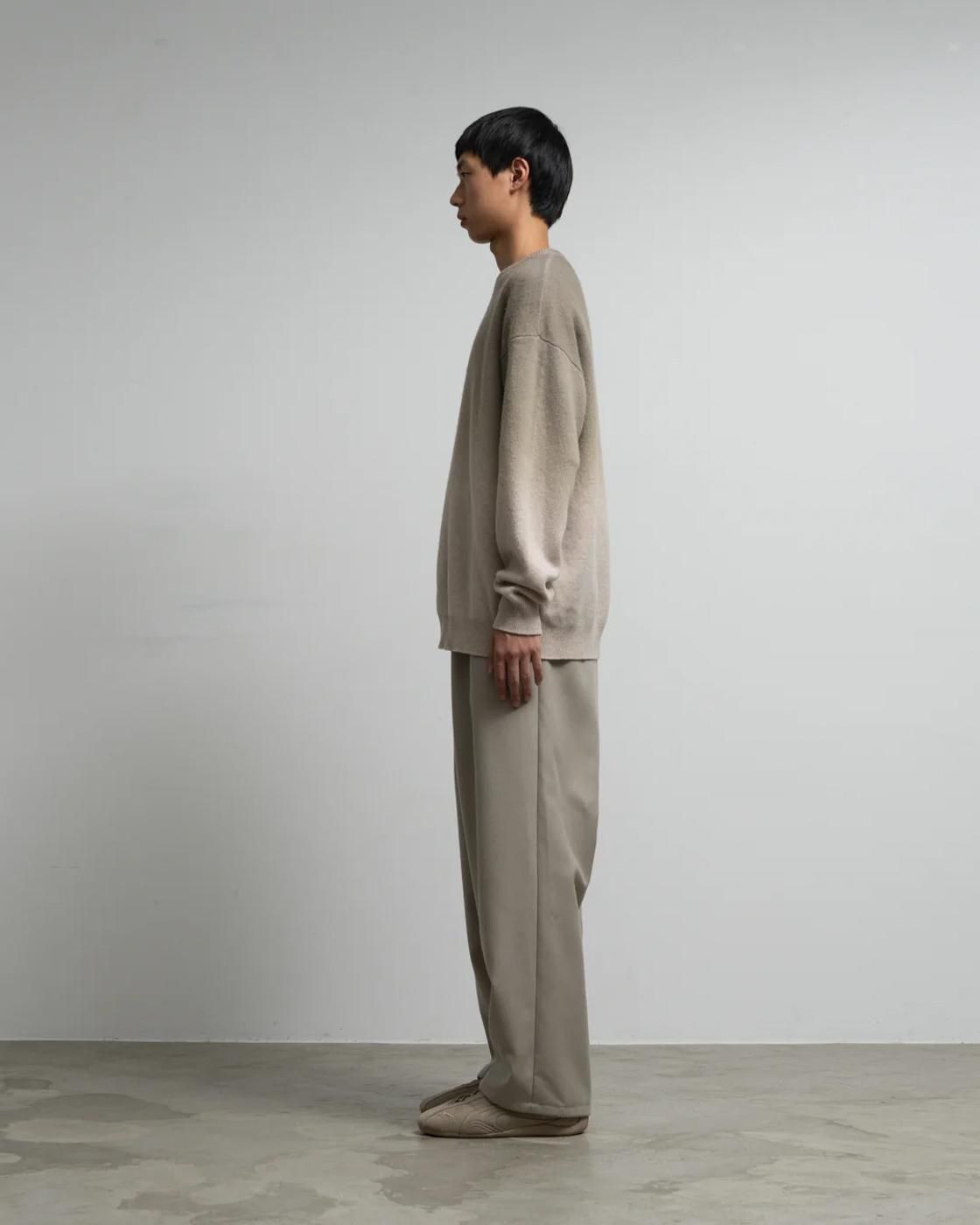 Graphpaper * GU253-80492 Gradient Dyed Wool Crew Neck Knit(3Ÿ)