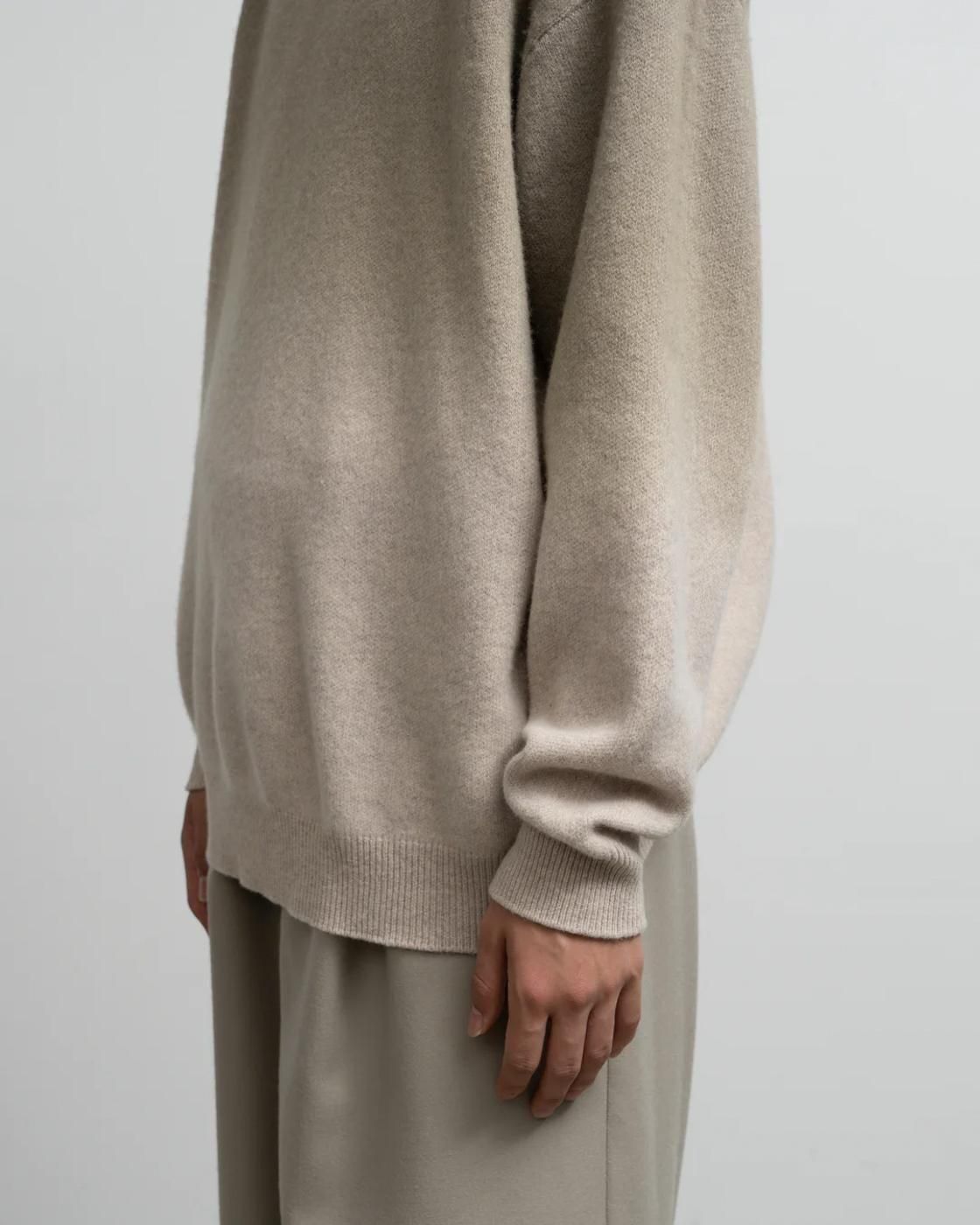 Graphpaper * GU253-80492 Gradient Dyed Wool Crew Neck Knit(3Ÿ)