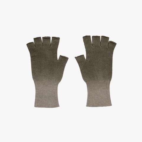 Graphpaper * GU253-90493 Gradient Dyed Wool Knit Fingerless Gloves(3Ÿ)