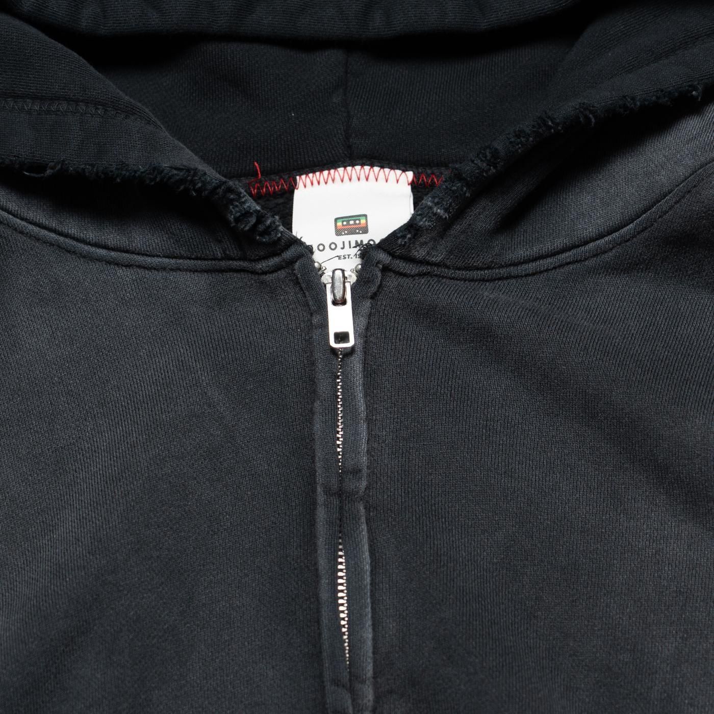 mooji mooji * OVERSIZED ZIP HOODIE AGED(3色展開)