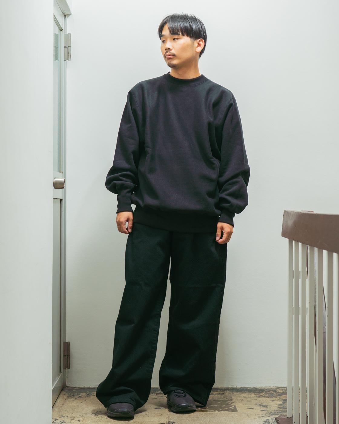 TUKI * 0186 Cotton Jumper * Black