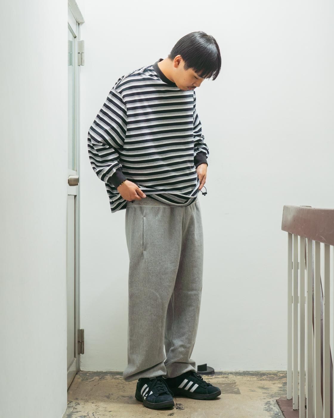 TUKI * 0187 Cotton Long Johns * Heather Gray