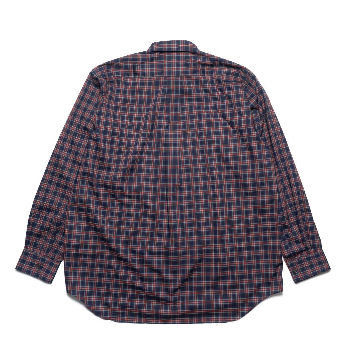 COMME des GARCONS SHIRT * FP-B070 25AW Collection Cotton Poplin Check Shirt Wide Classic * Check2