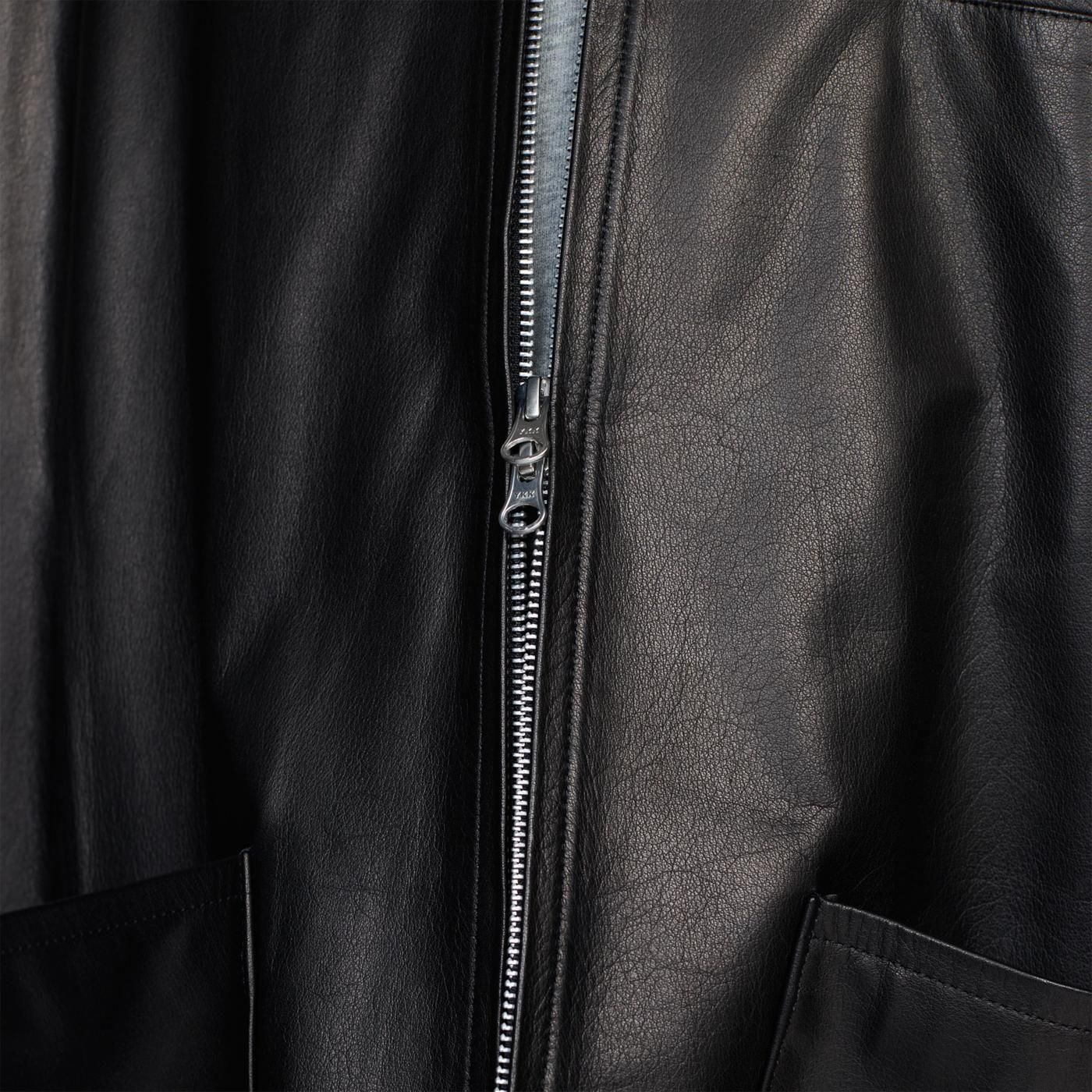 UNTRACE * _193 Leather Coverall * Black