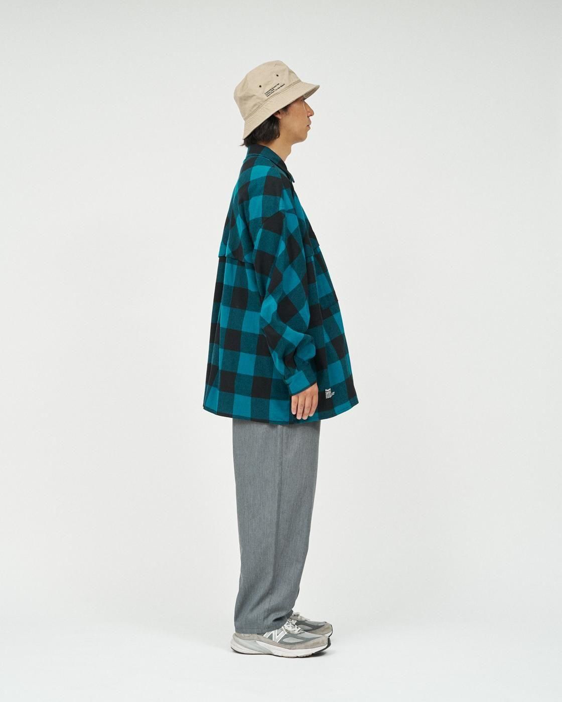 FreshService * FSC253-50129 FLANNEL CHECK OVER YOKE SHIRT(4Ÿ)