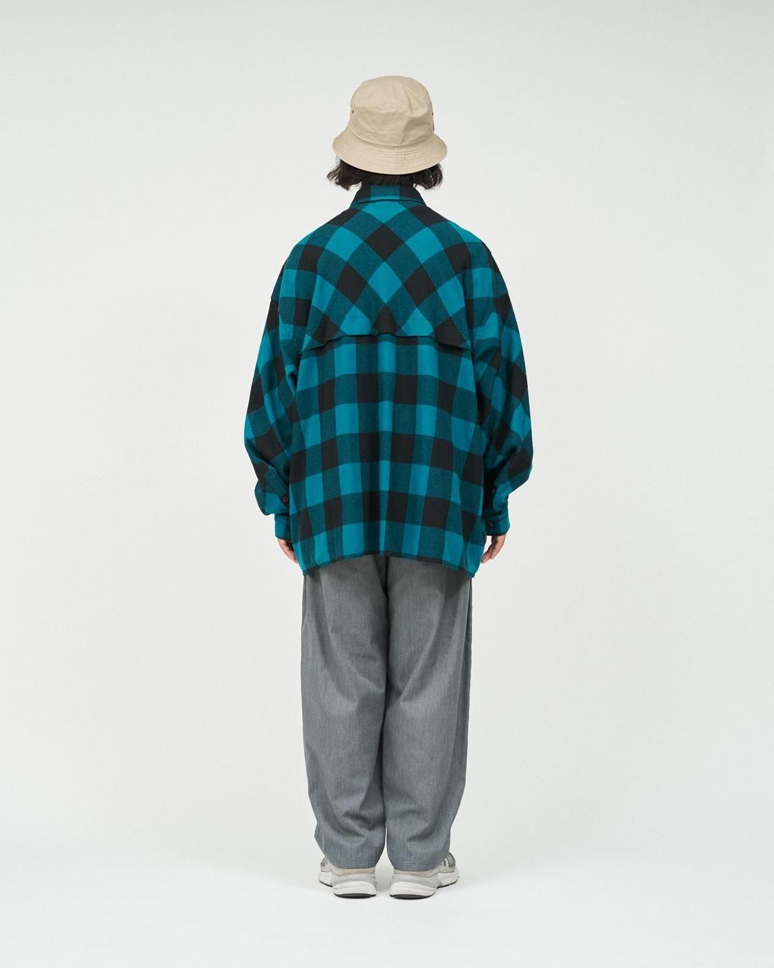 FreshService * FSC253-50129 FLANNEL CHECK OVER YOKE SHIRT(4Ÿ)