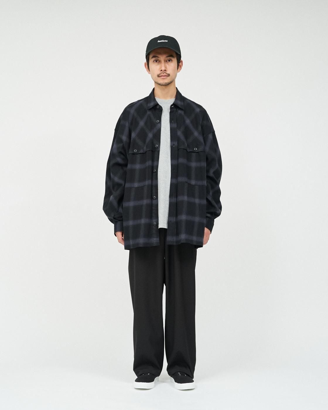 FreshService * FSC253-50129 FLANNEL CHECK OVER YOKE SHIRT(4Ÿ)