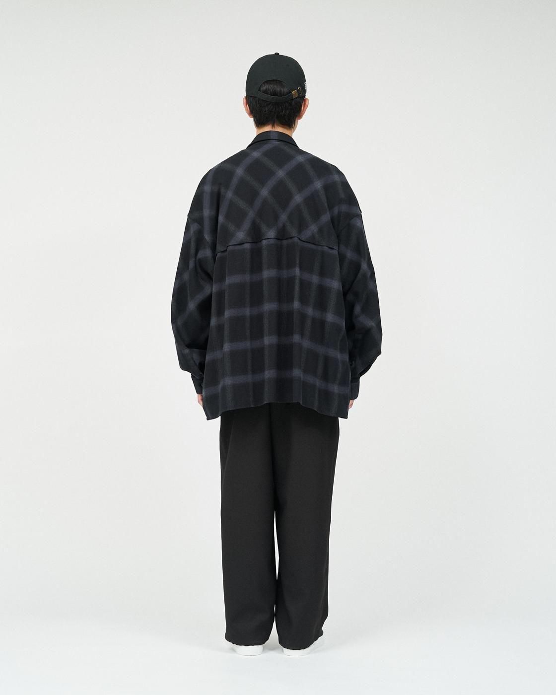 FreshService * FSC253-50129 FLANNEL CHECK OVER YOKE SHIRT(4Ÿ)