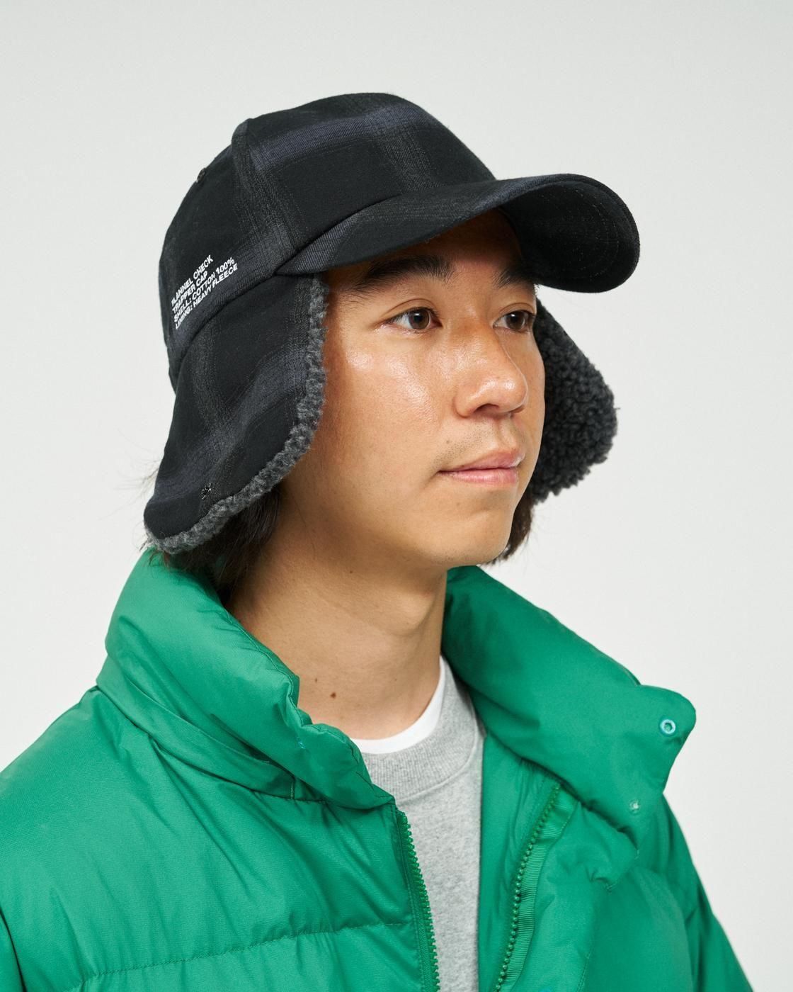 FreshService * FSP253-90130 FLANNEL CHECK TRAPPER CAP(4Ÿ)