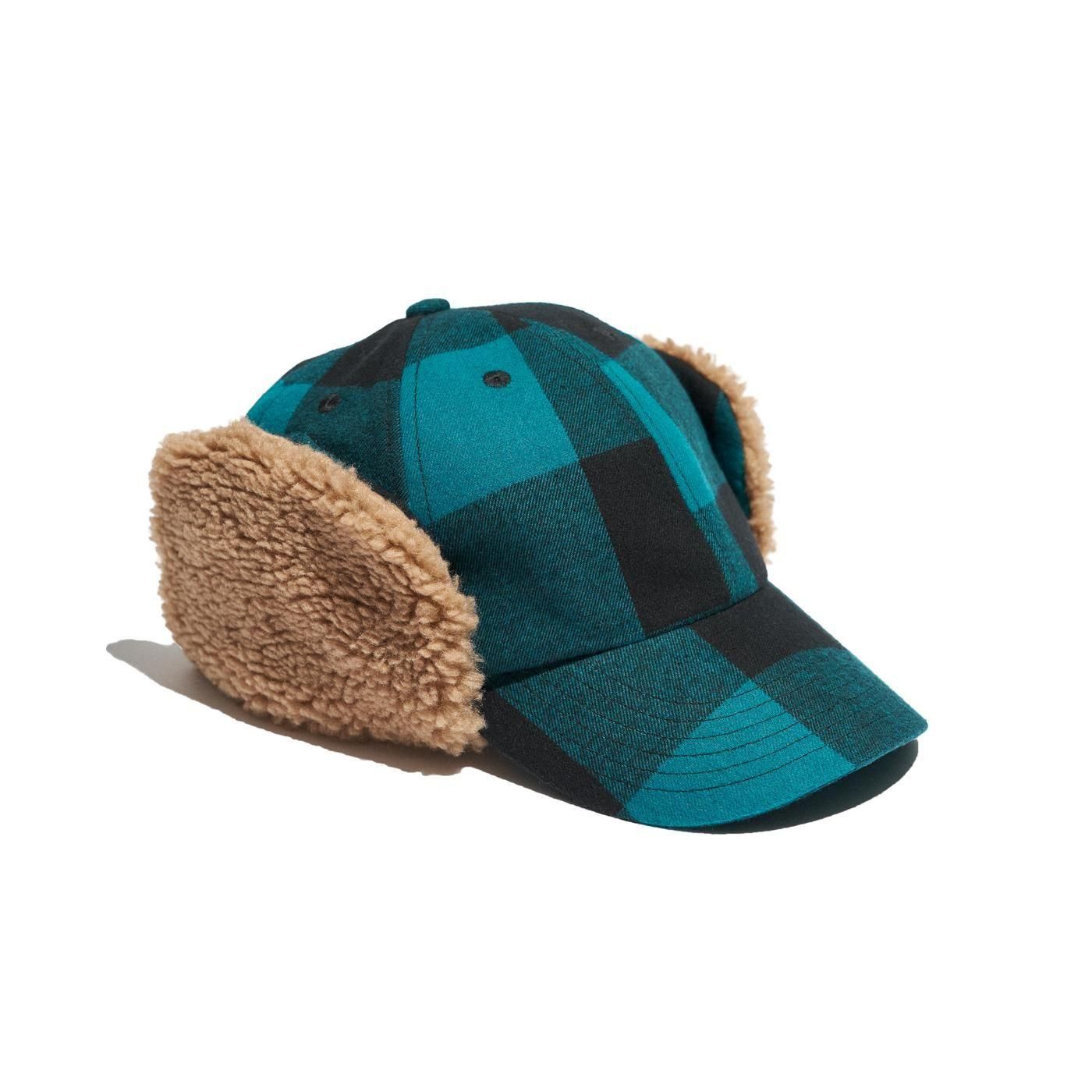 FreshService * FSP253-90130 FLANNEL CHECK TRAPPER CAP(4Ÿ)