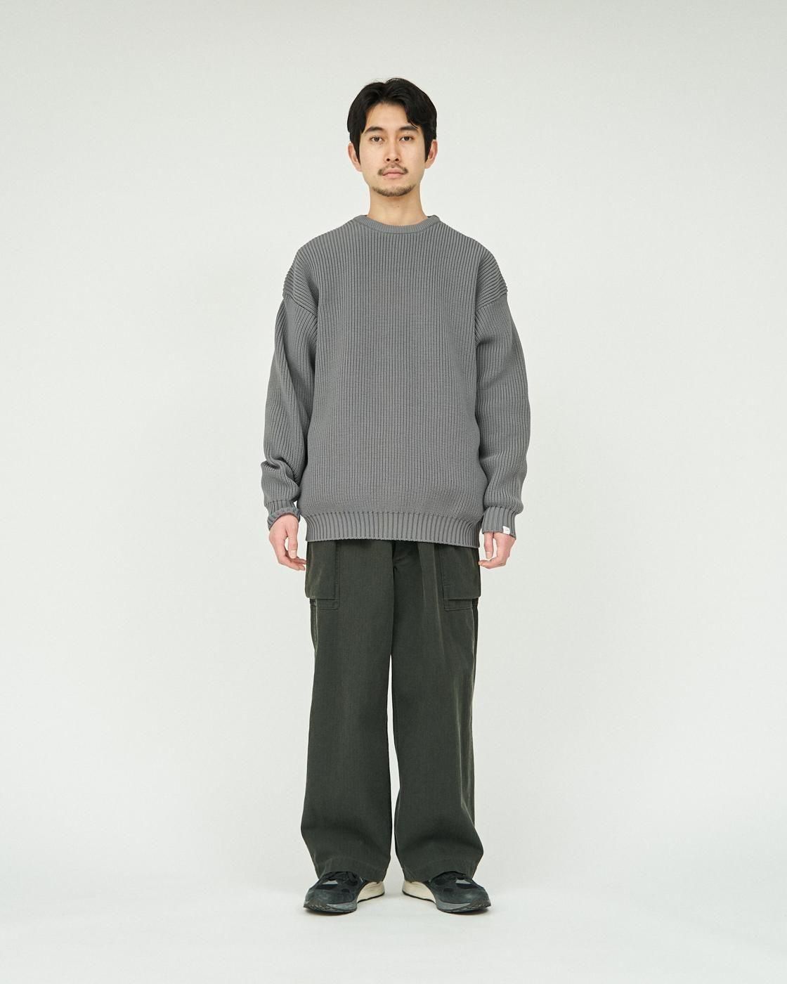 FreshService * FSC253-80168B DELTA SLX CREW NECK KNIT(3Ÿ)