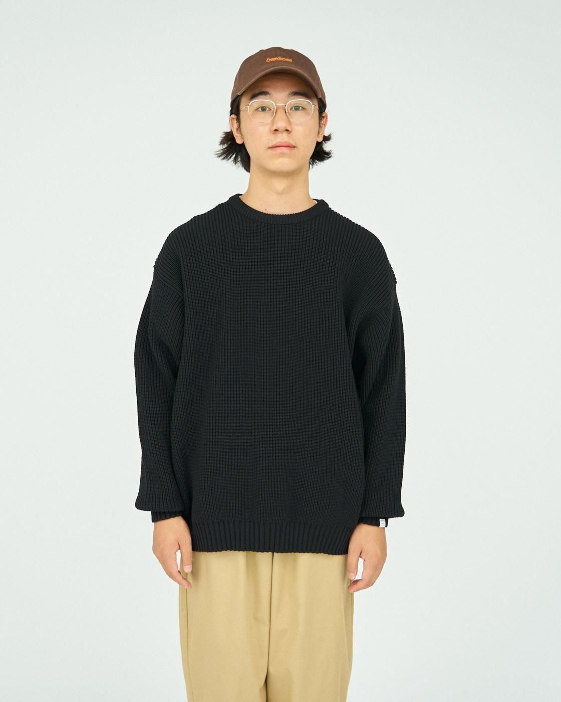 FreshService * FSC253-80168B DELTA SLX CREW NECK KNIT(3Ÿ)