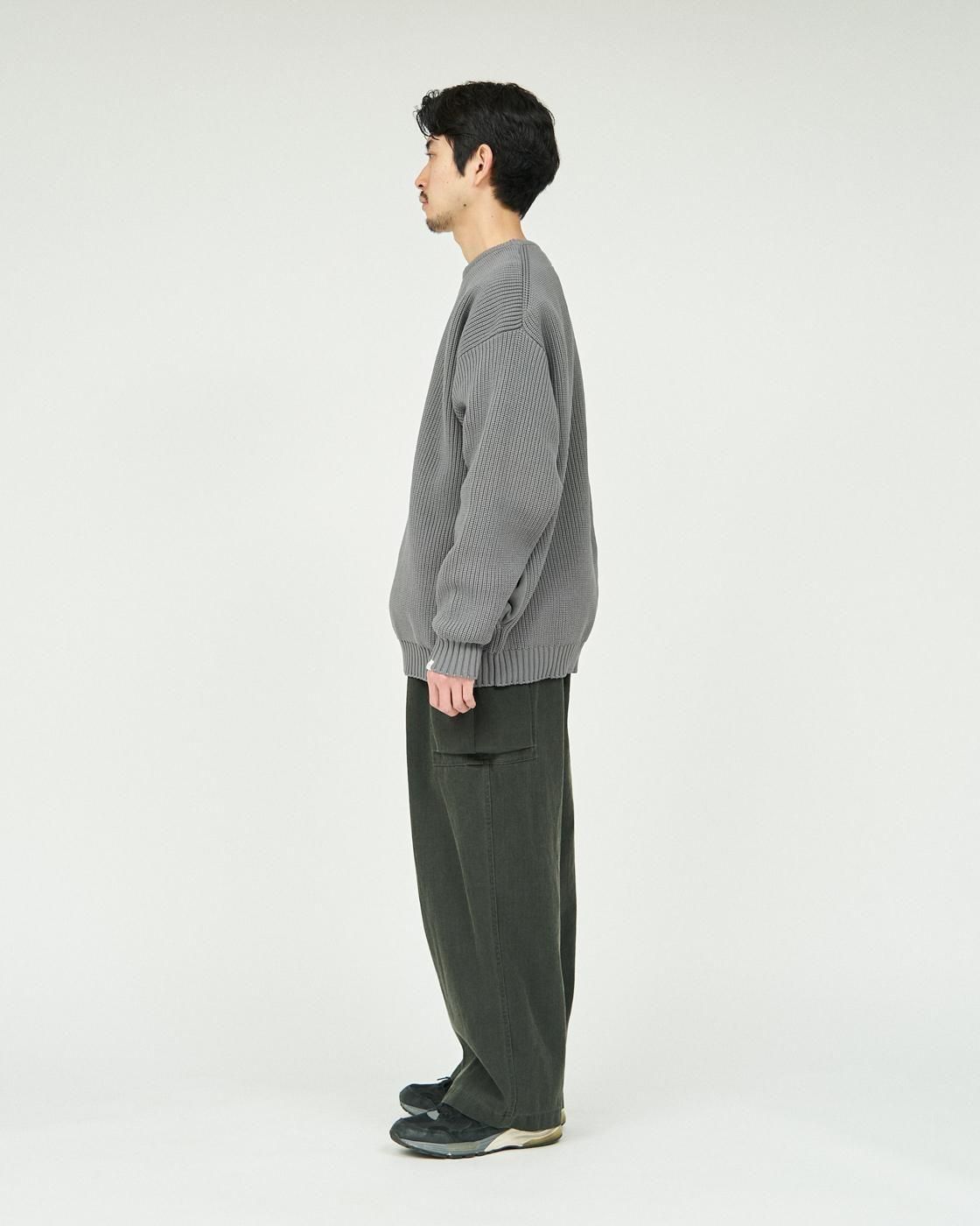 FreshService * FSC253-80168B DELTA SLX CREW NECK KNIT(3Ÿ)