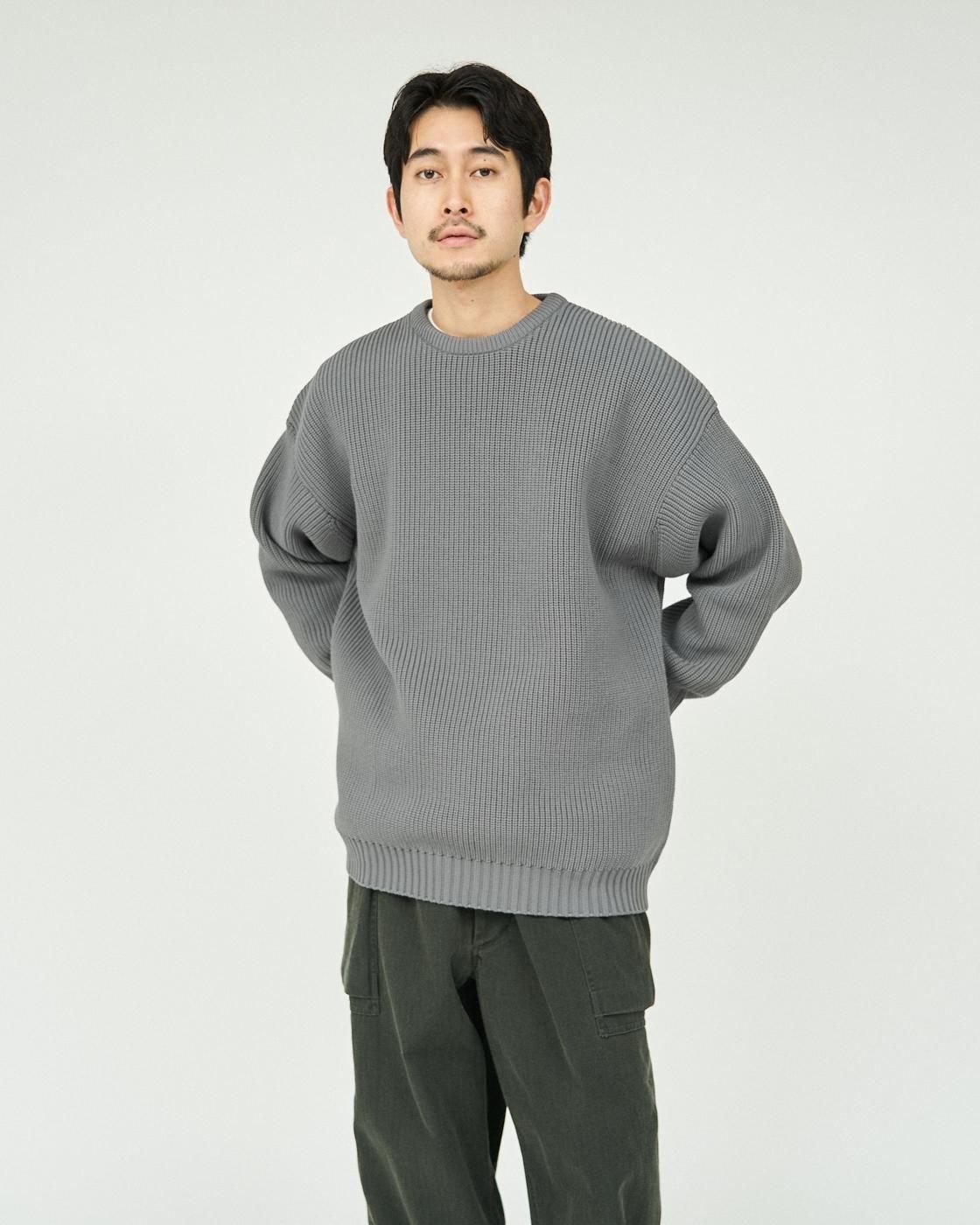 FreshService * FSC253-80168B DELTA SLX CREW NECK KNIT(3Ÿ)