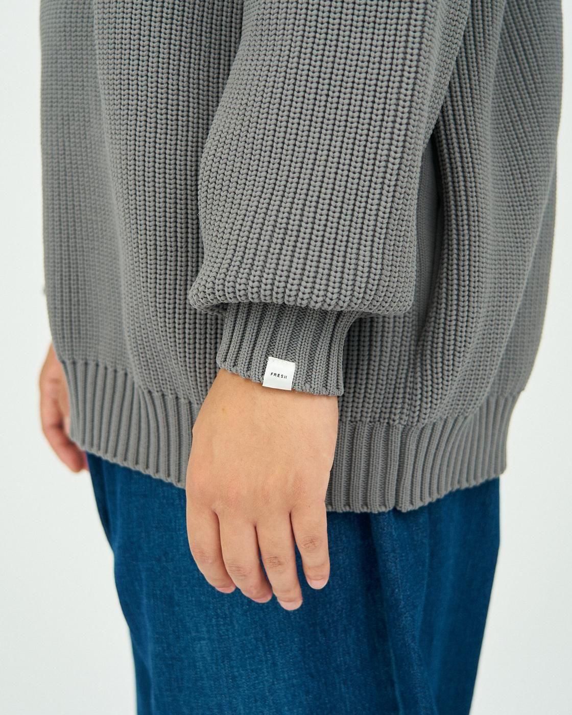 FreshService * FSC253-80168B DELTA SLX CREW NECK KNIT(3Ÿ)