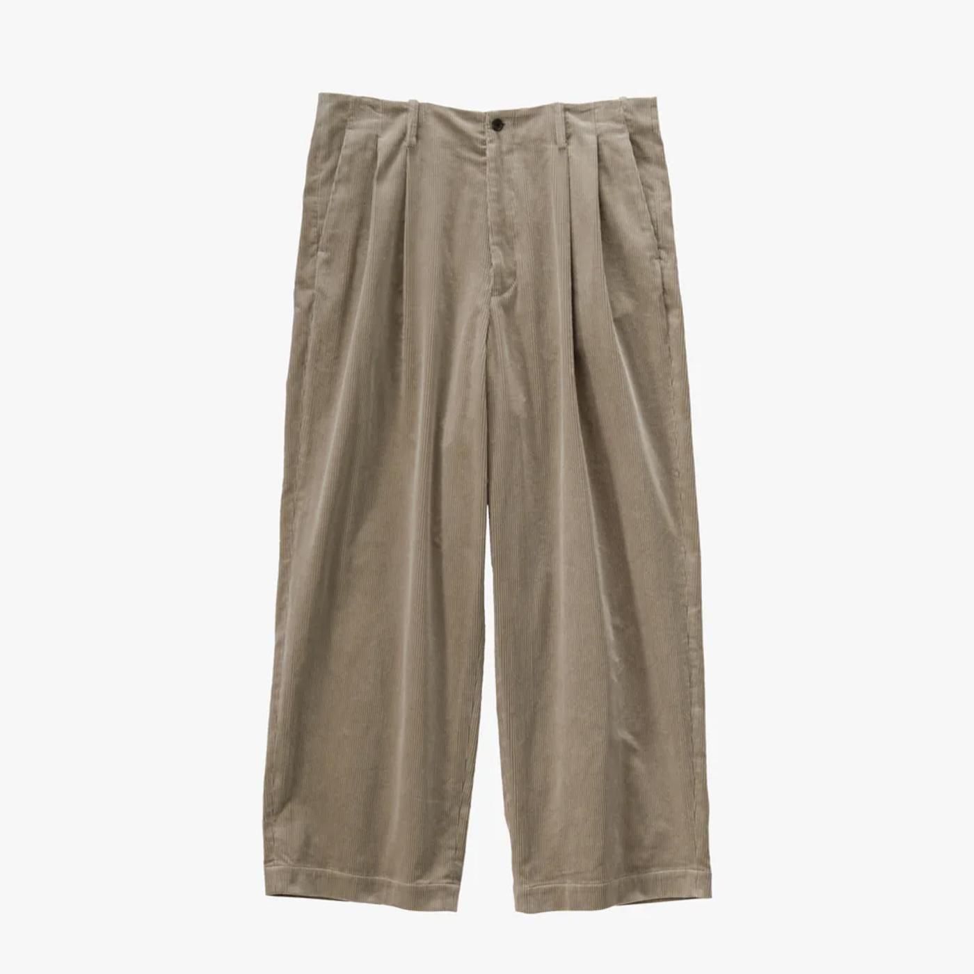 Graphpaper * GU253-40366 Suvin Corduroy Wide Straight Trousers(2Ÿ)