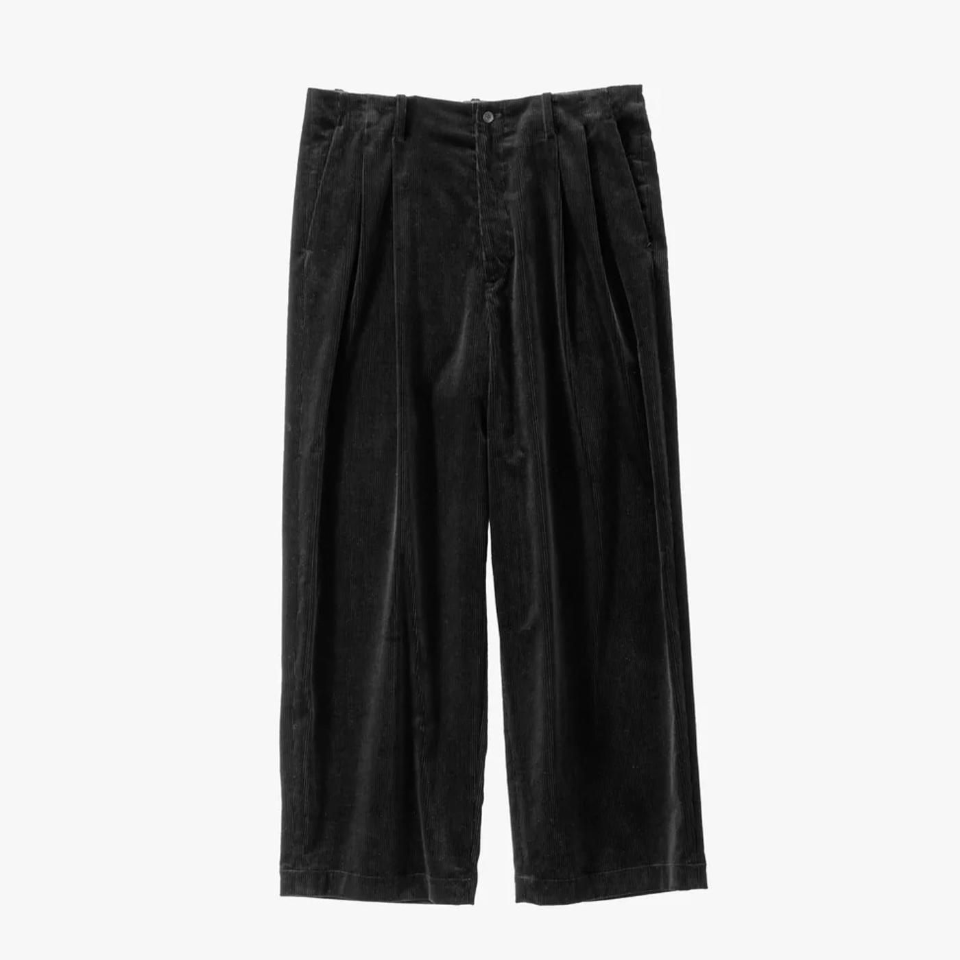 Graphpaper * GU253-40366 Suvin Corduroy Wide Straight Trousers(2Ÿ)