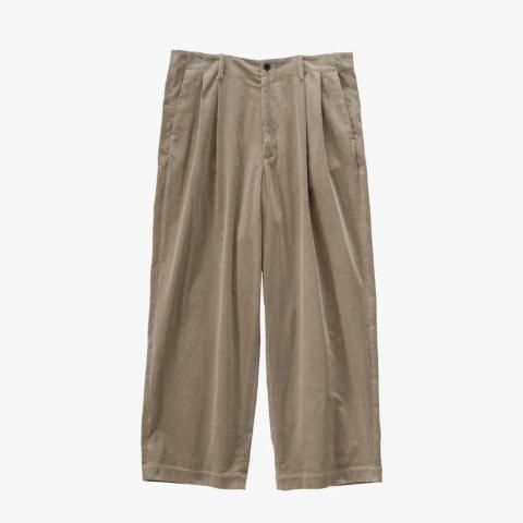 Graphpaper * GU253-40366 Suvin Corduroy Wide Straight Trousers(2Ÿ)