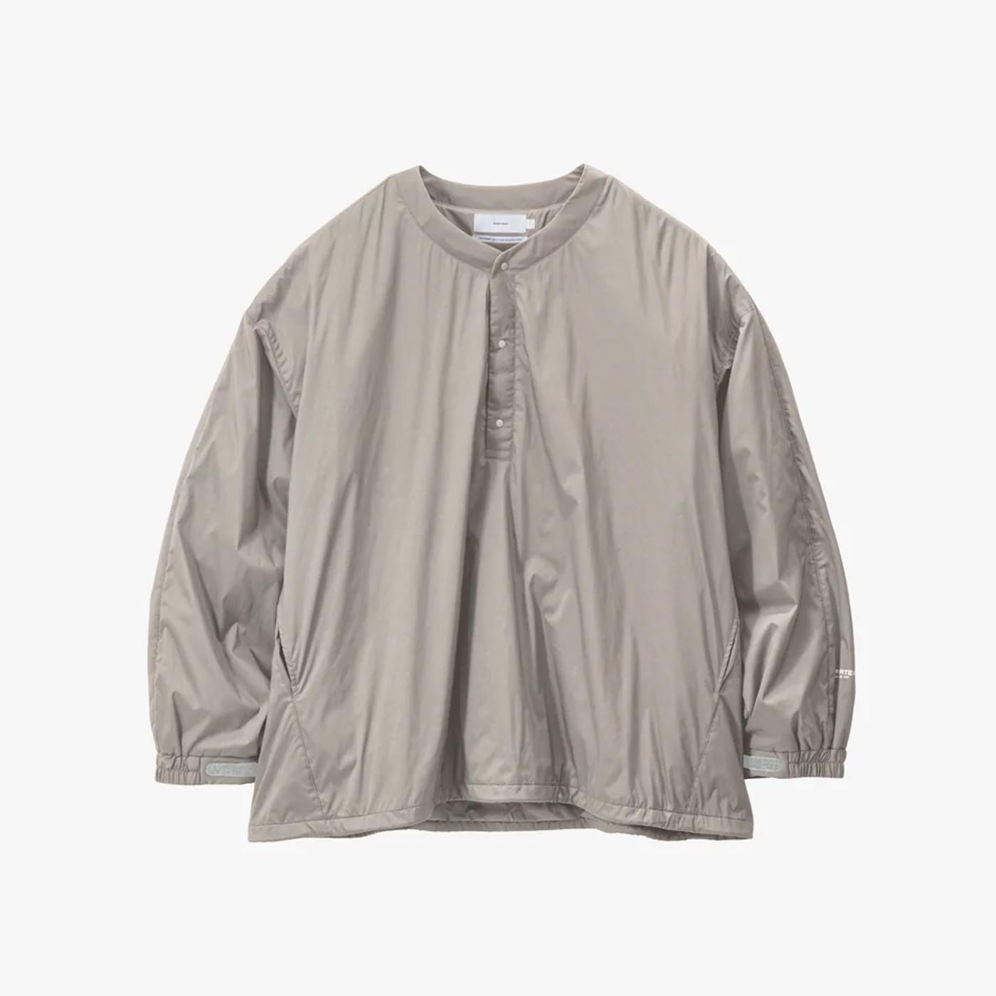 graphpaper 24ss　PERTEX QUANTUM Pullover Graphpaper PERTEX QUANTUM AIR Light Thermo Pullover(Gray