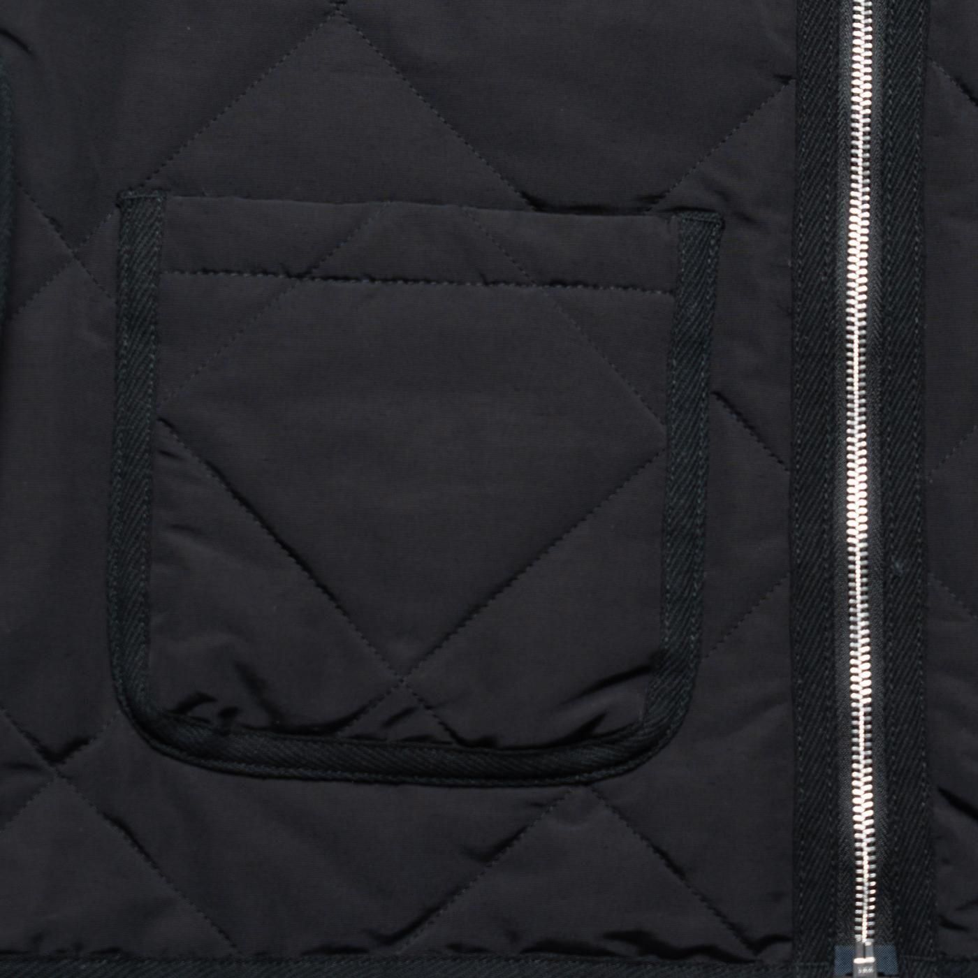 COMME des GARCONS HOMME * HP-V002 Cotton Nylon Quilting Military Vest * Black