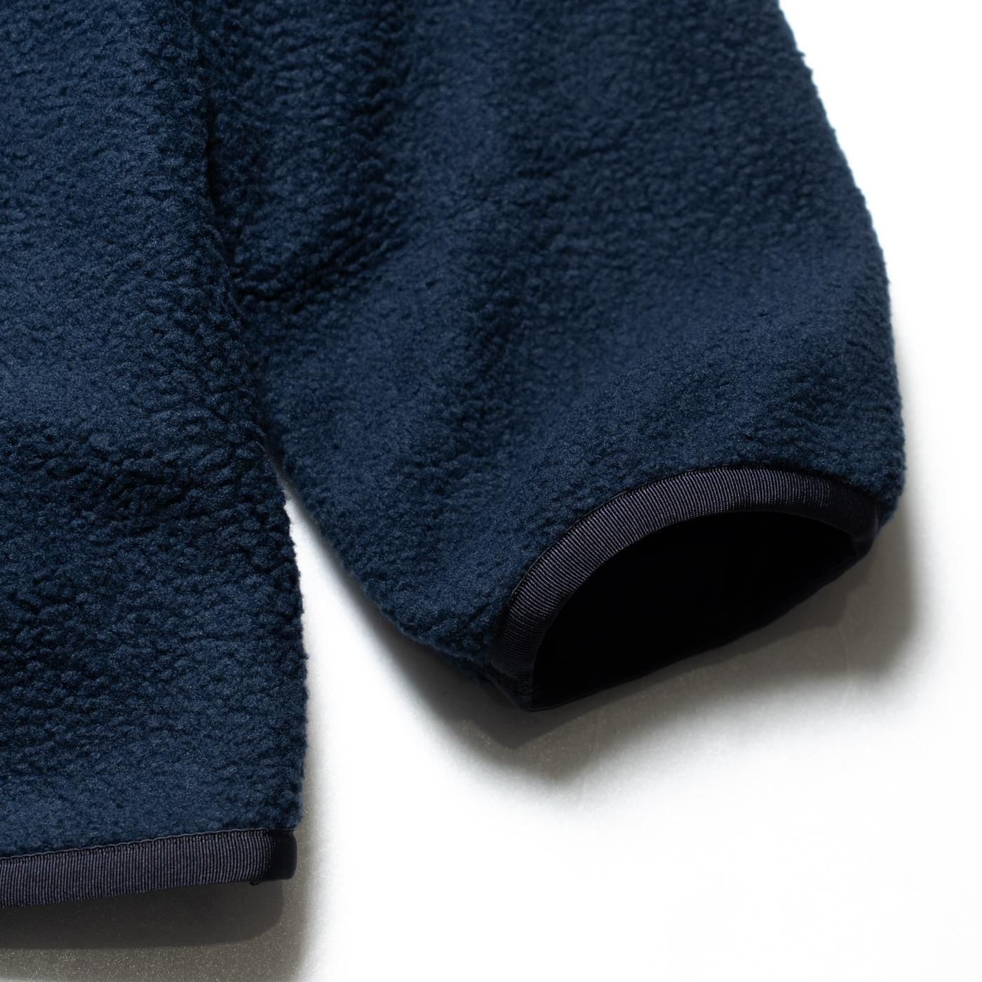 COMME des GARCONS HOMME * HP-T020 Polyester Boa Liner Cardigan * Black
